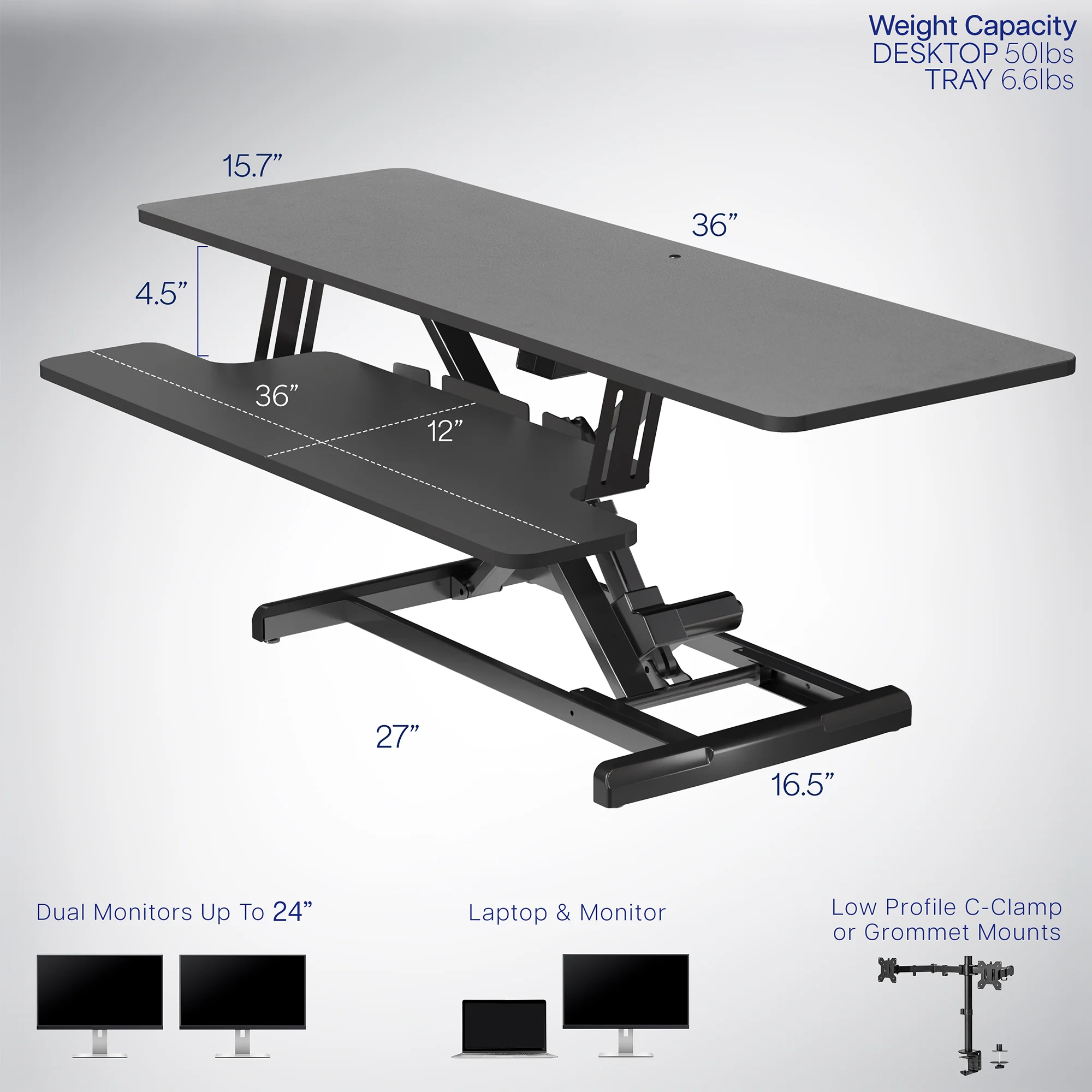 Electric Desk Riser - Image 3