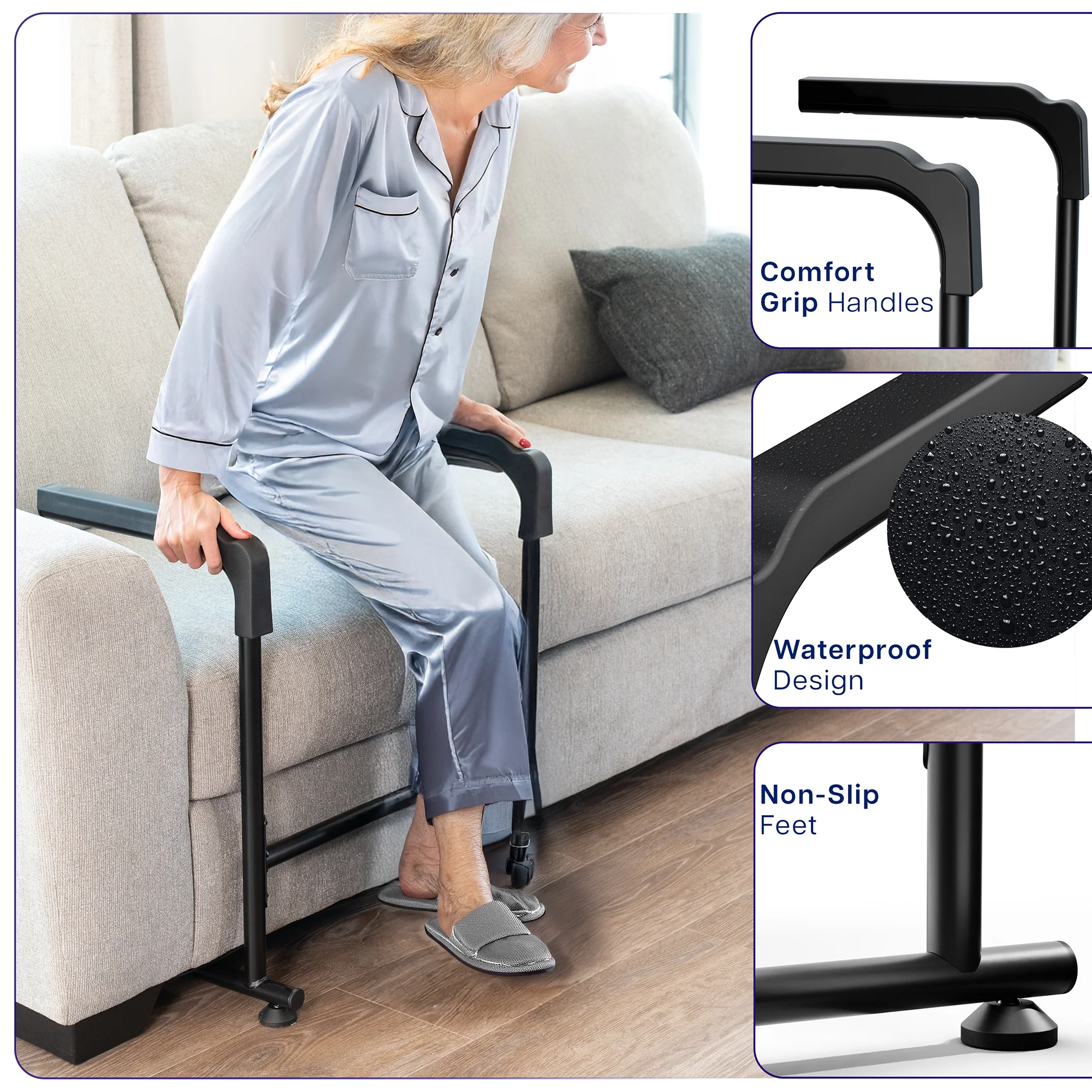 Life Finds by VIVO Stand Assist Grab Bar - Image 3
