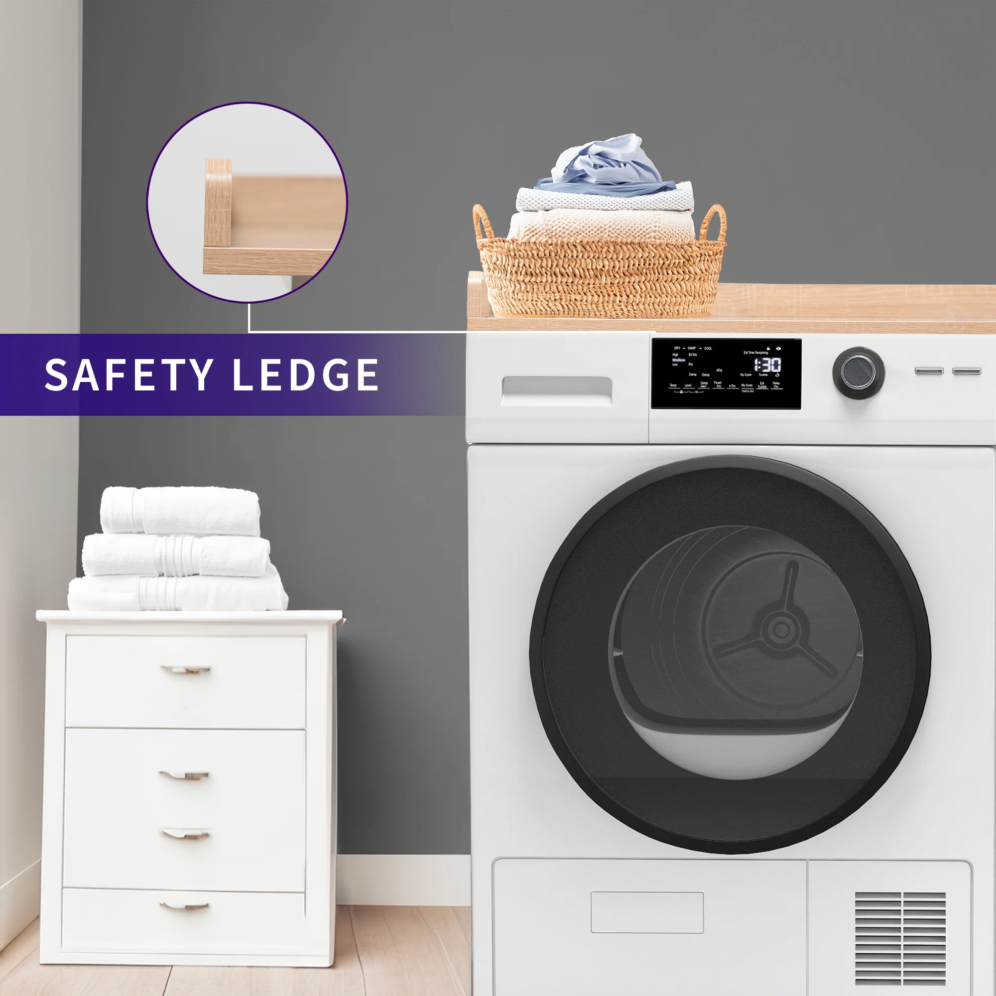 Life Finds by VIVO Washer/Dryer Countertop - Image 5