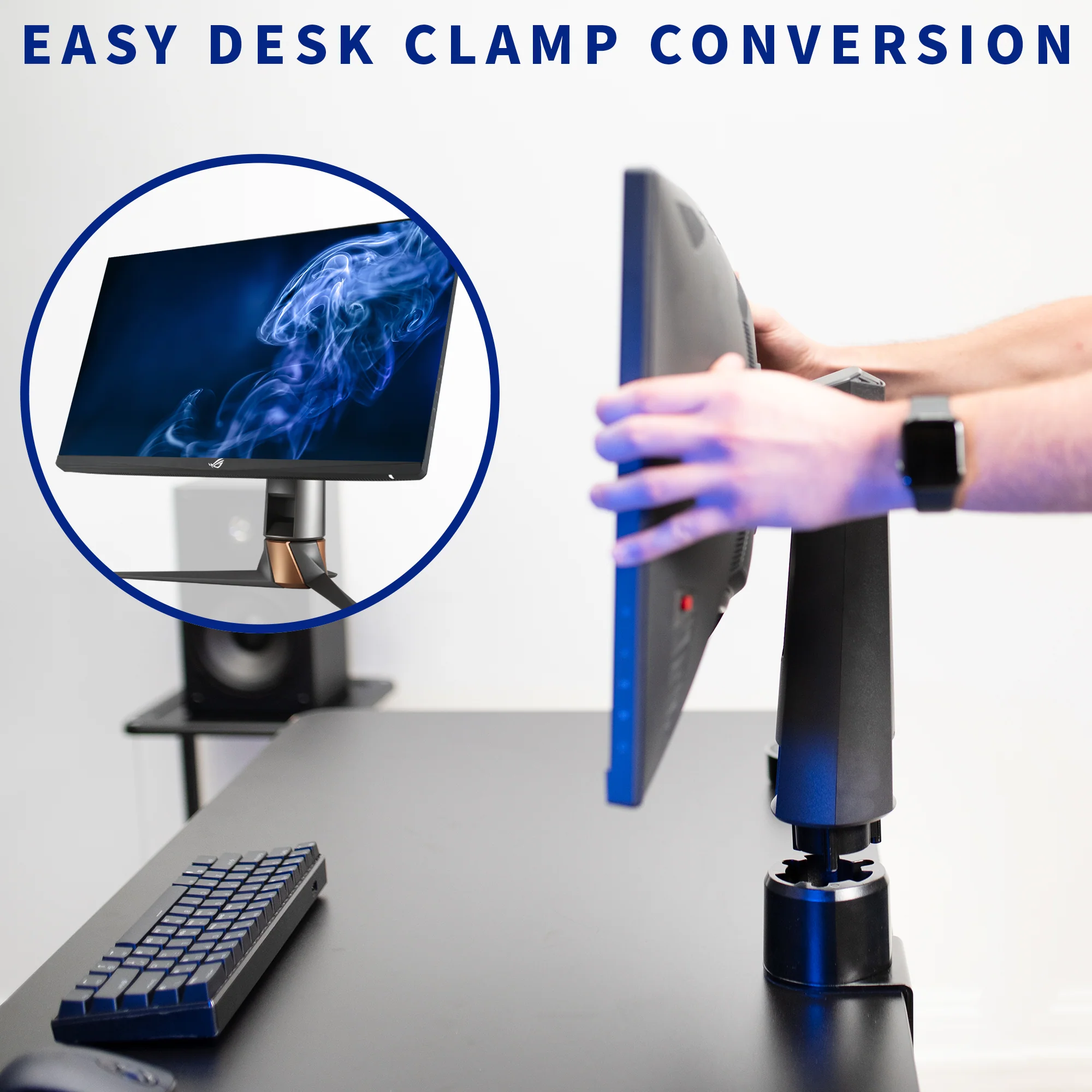 Desk Clamp Designed for ASUS ROG Monitor - Image 8