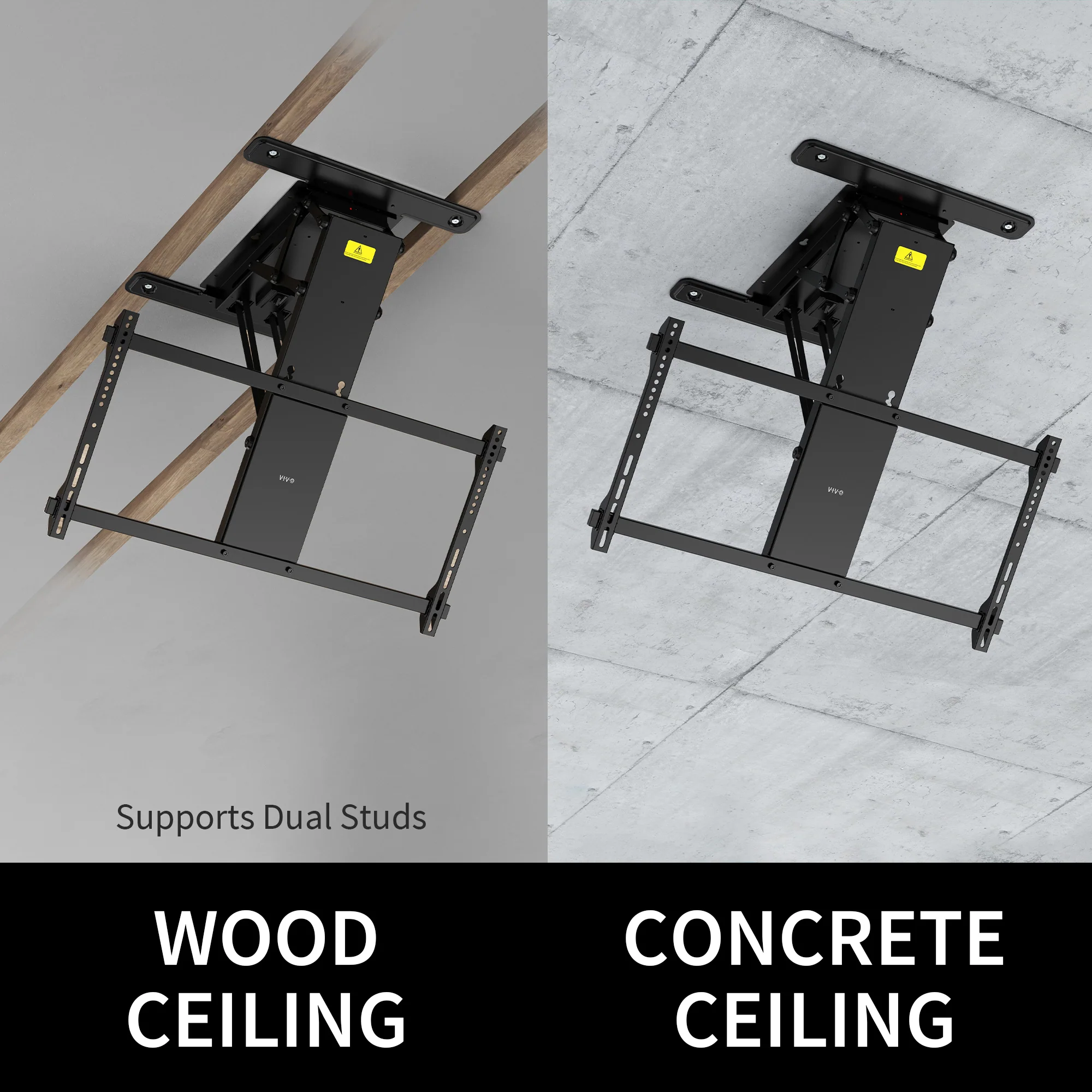 Electric Flip Down Ceiling Mount for 40” to 85” TVs - Image 9