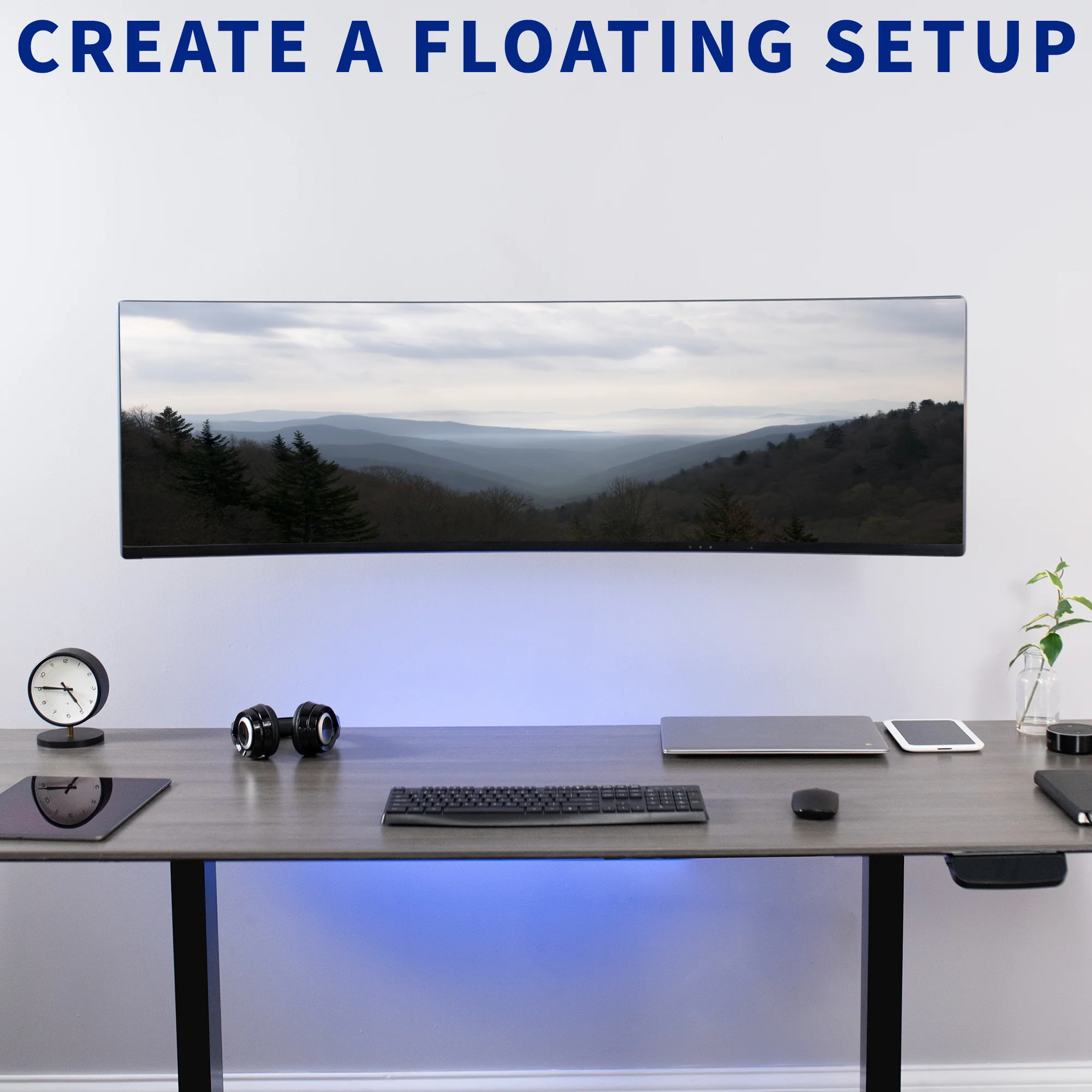 Pneumatic Dual 13" to 27" Monitor Wall Mount - Image 5