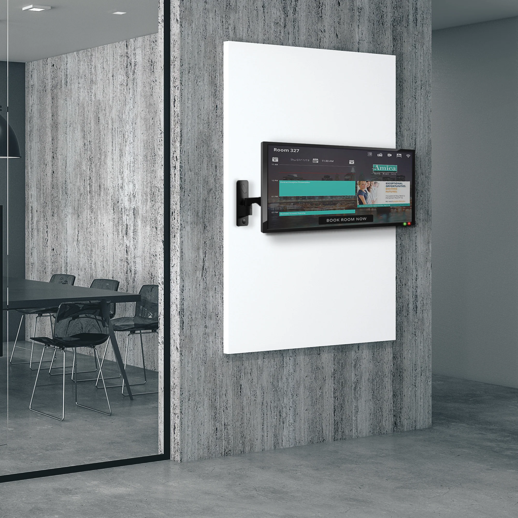 Pneumatic Dual 13" to 27" Monitor Wall Mount - Image 8