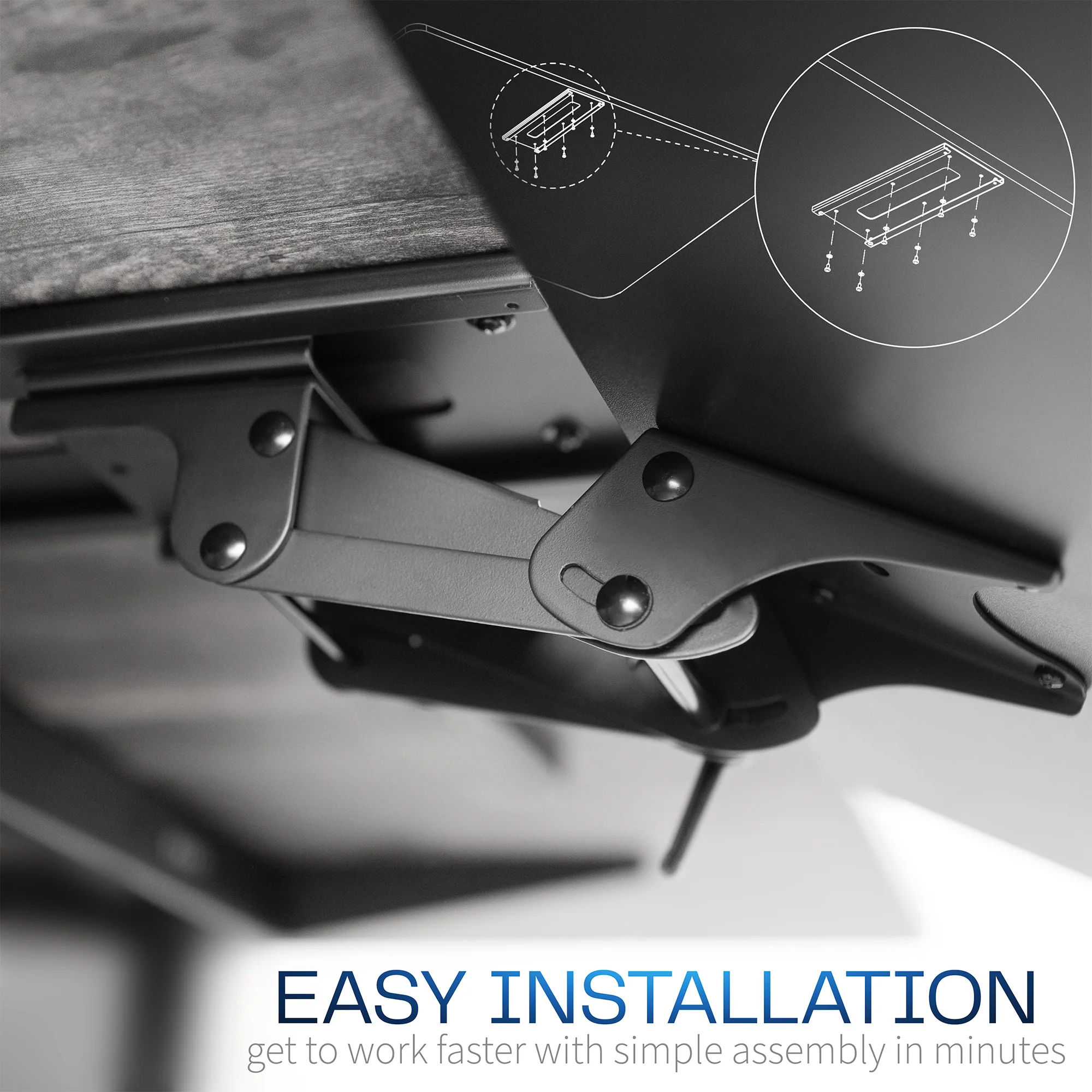 Under Desk Keyboard Tray - Image 8