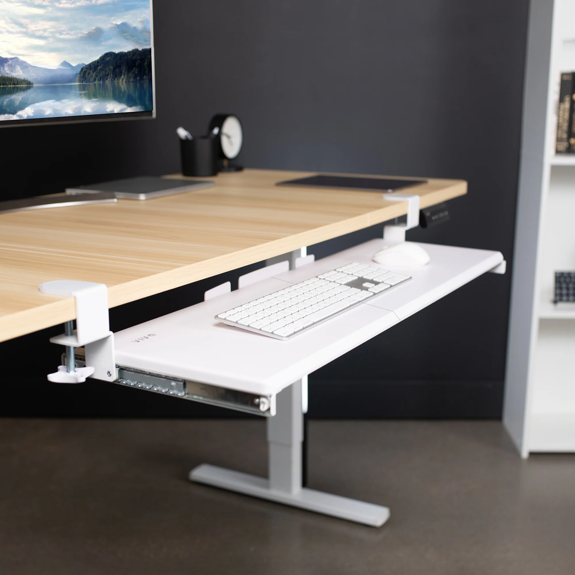 Clamp-on Keyboard Tray - Image 34