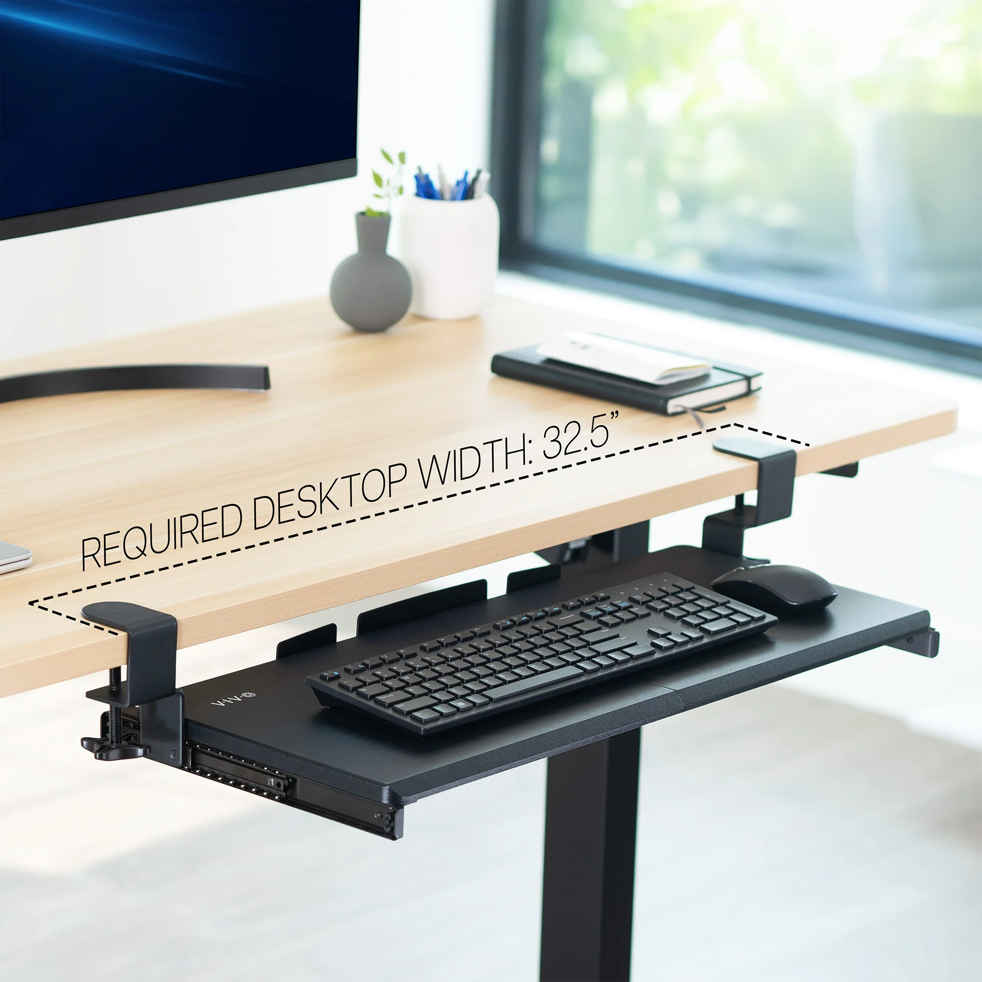 Clamp-on Keyboard Tray - Image 9