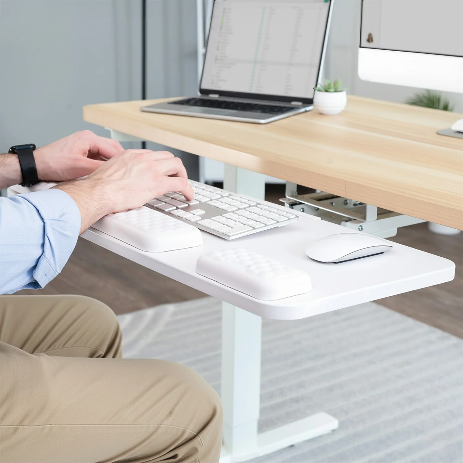 Premium Under Desk Keyboard Tray - Image 11