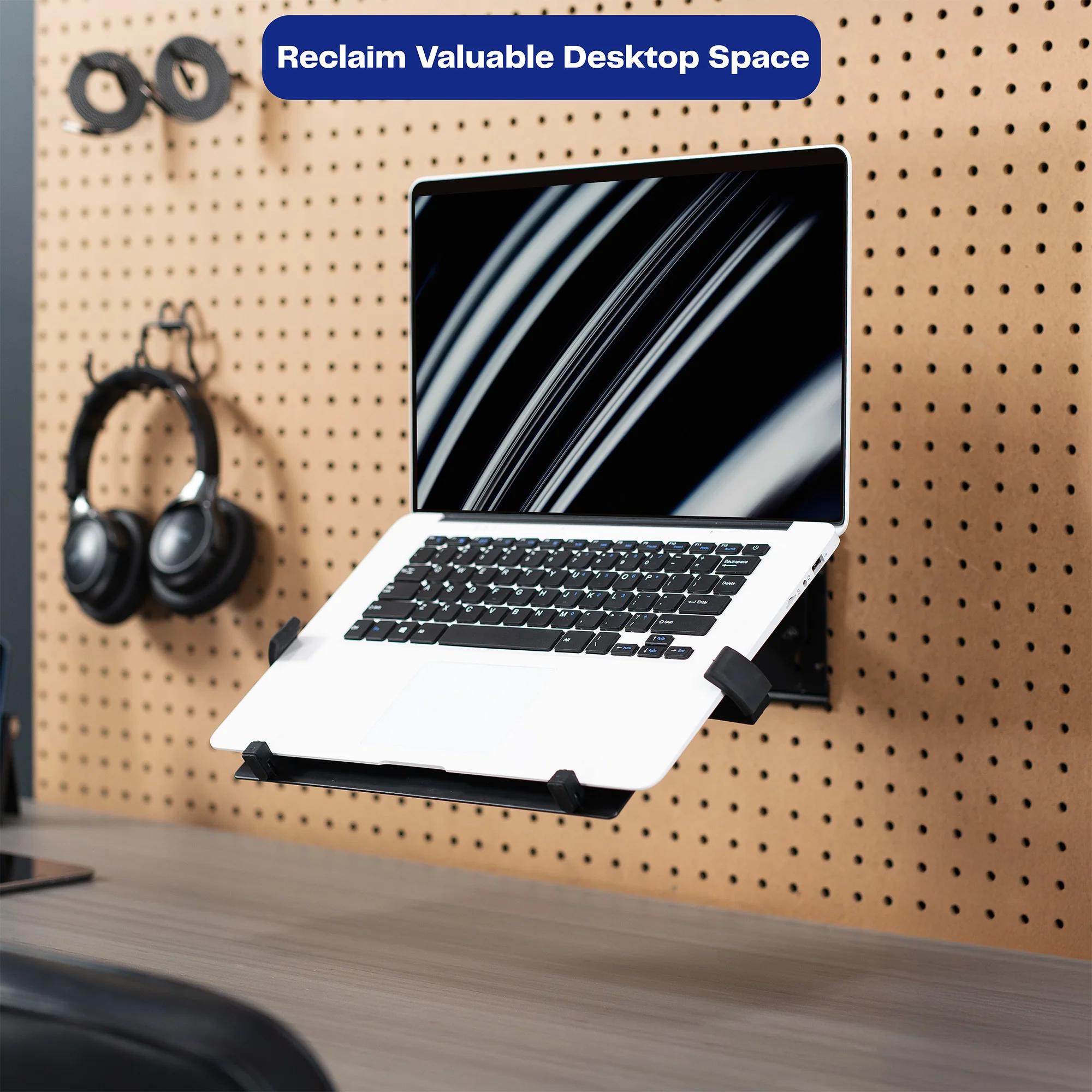 Pegboard Compatible Laptop Holder - Image 9