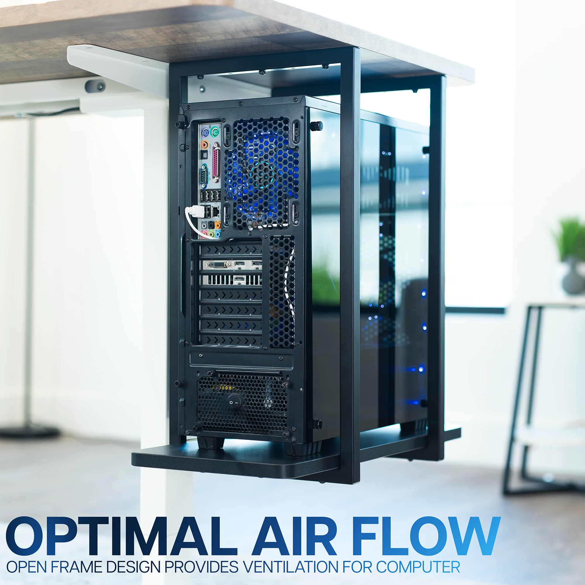 Under Desk PC Shelf Mount - Image 7