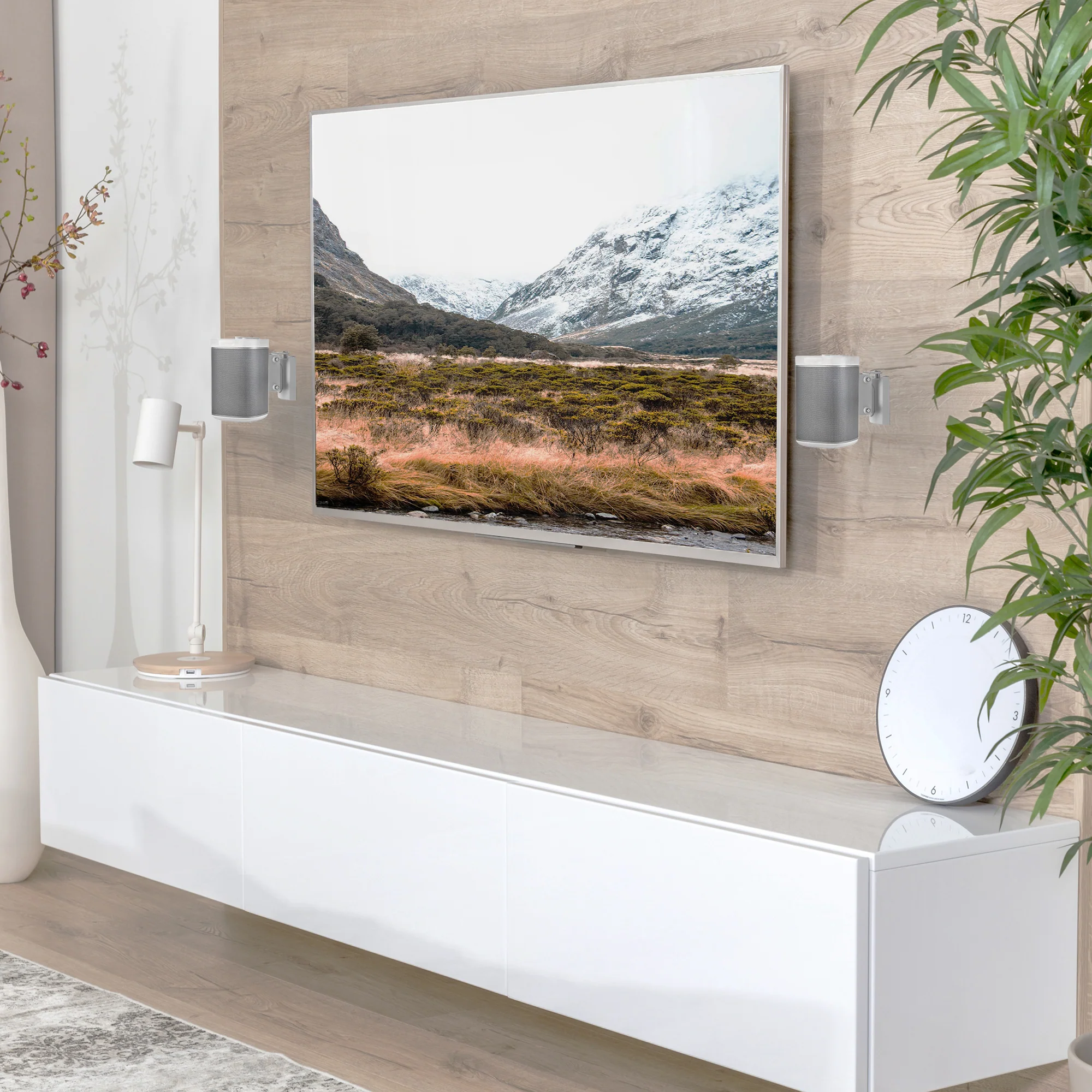 Dual Wall Mount Designed for Sonos One, SL, and Play:1 - Image 3