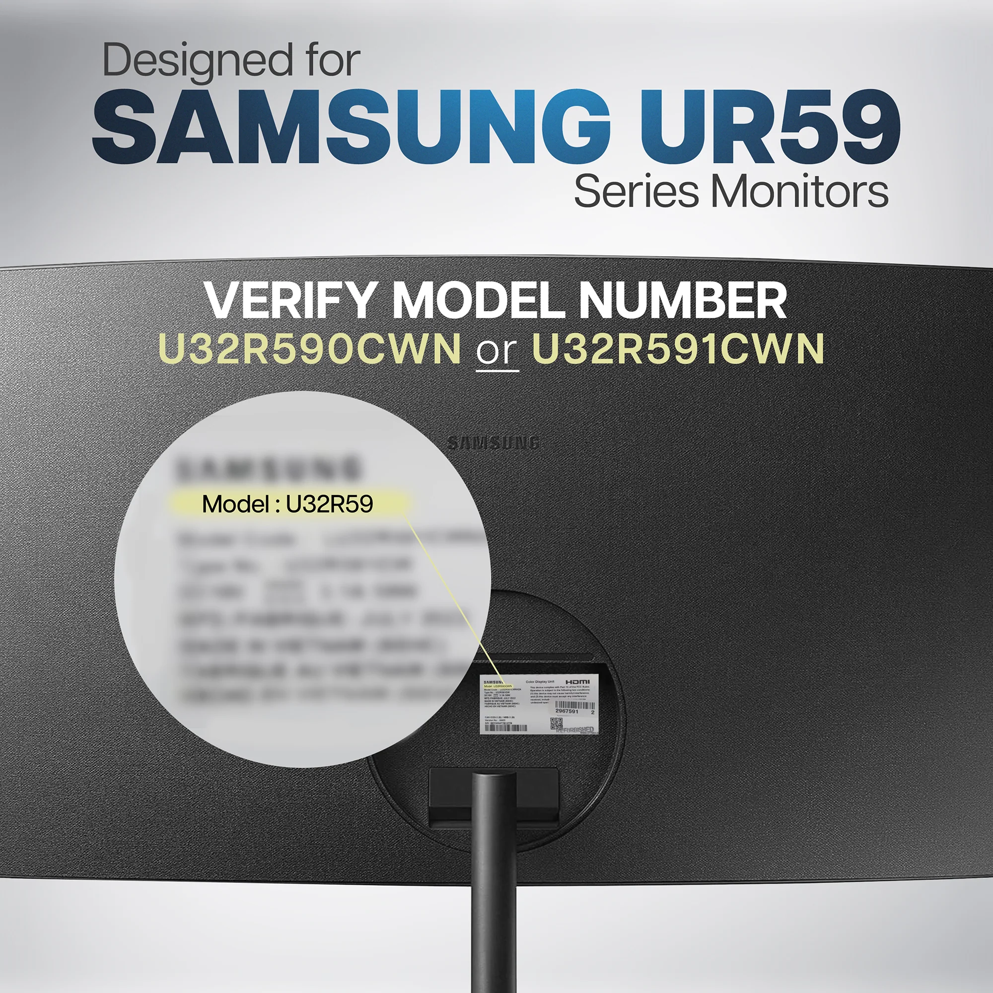 VESA Adapter for Compatible Samsung Monitors - Image 3
