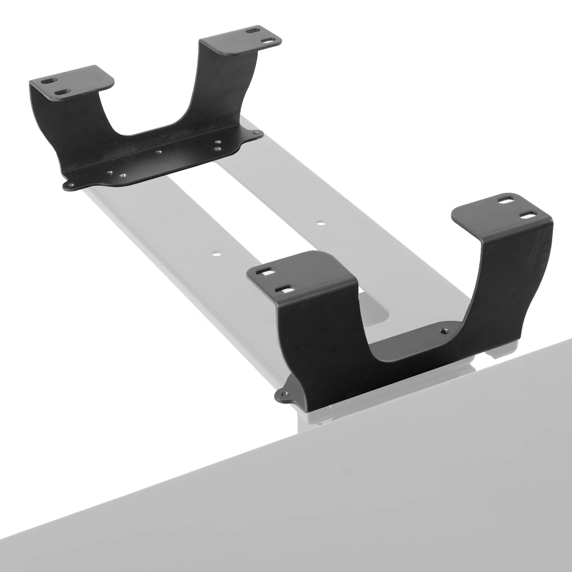 Dual Spacer Brackets for Under Desk Keyboard Tray - Image 5