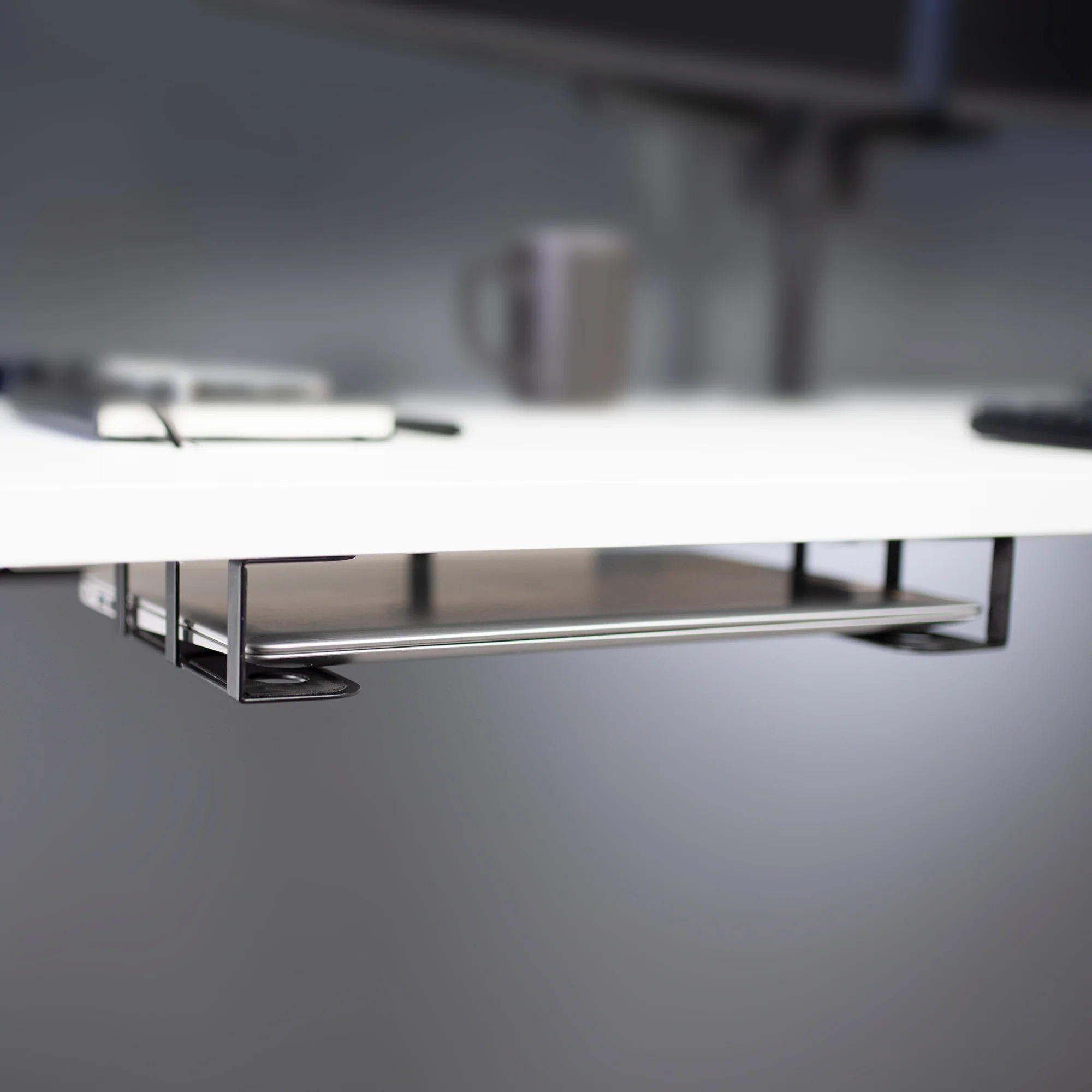 Under Desk Universal Laptop Storage Mount - Image 9