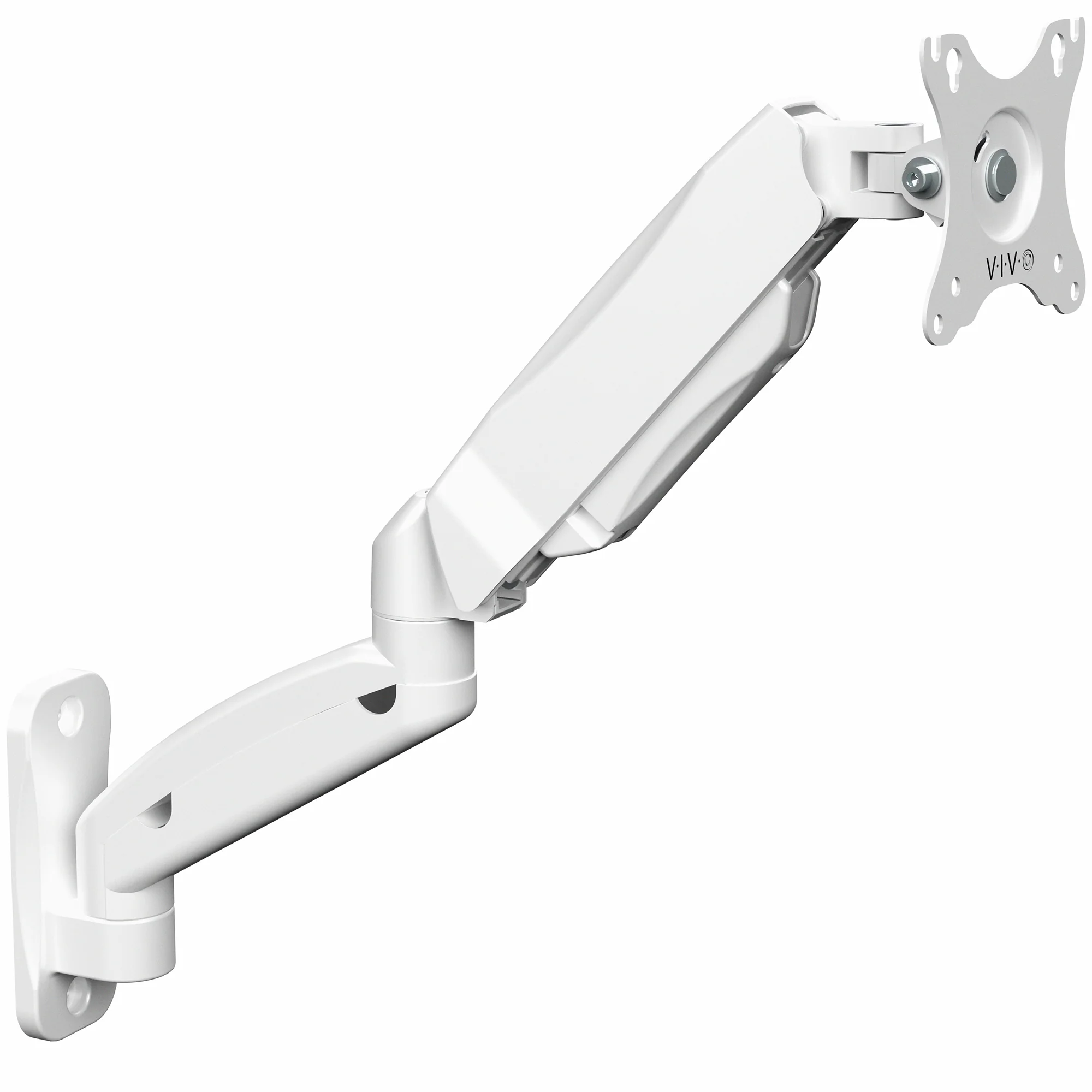 Pneumatic Arm Single Monitor Wall Mount - Up to 32" Screens - Image 10