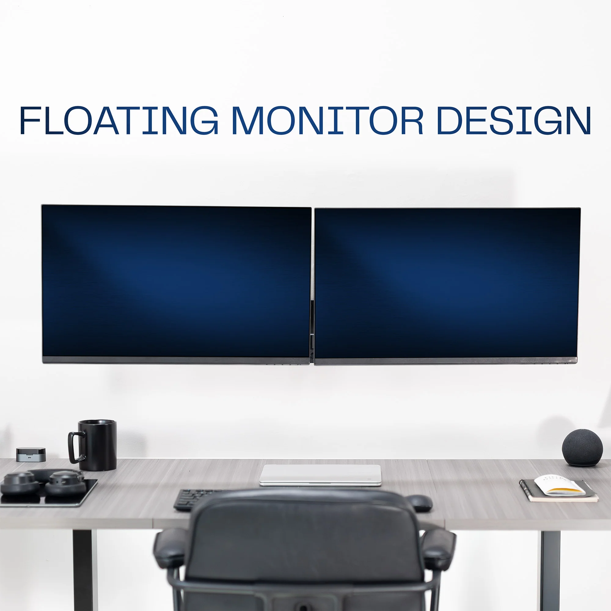 Pneumatic Arm Dual 17" to 32" Monitor Wall Mount - Image 9