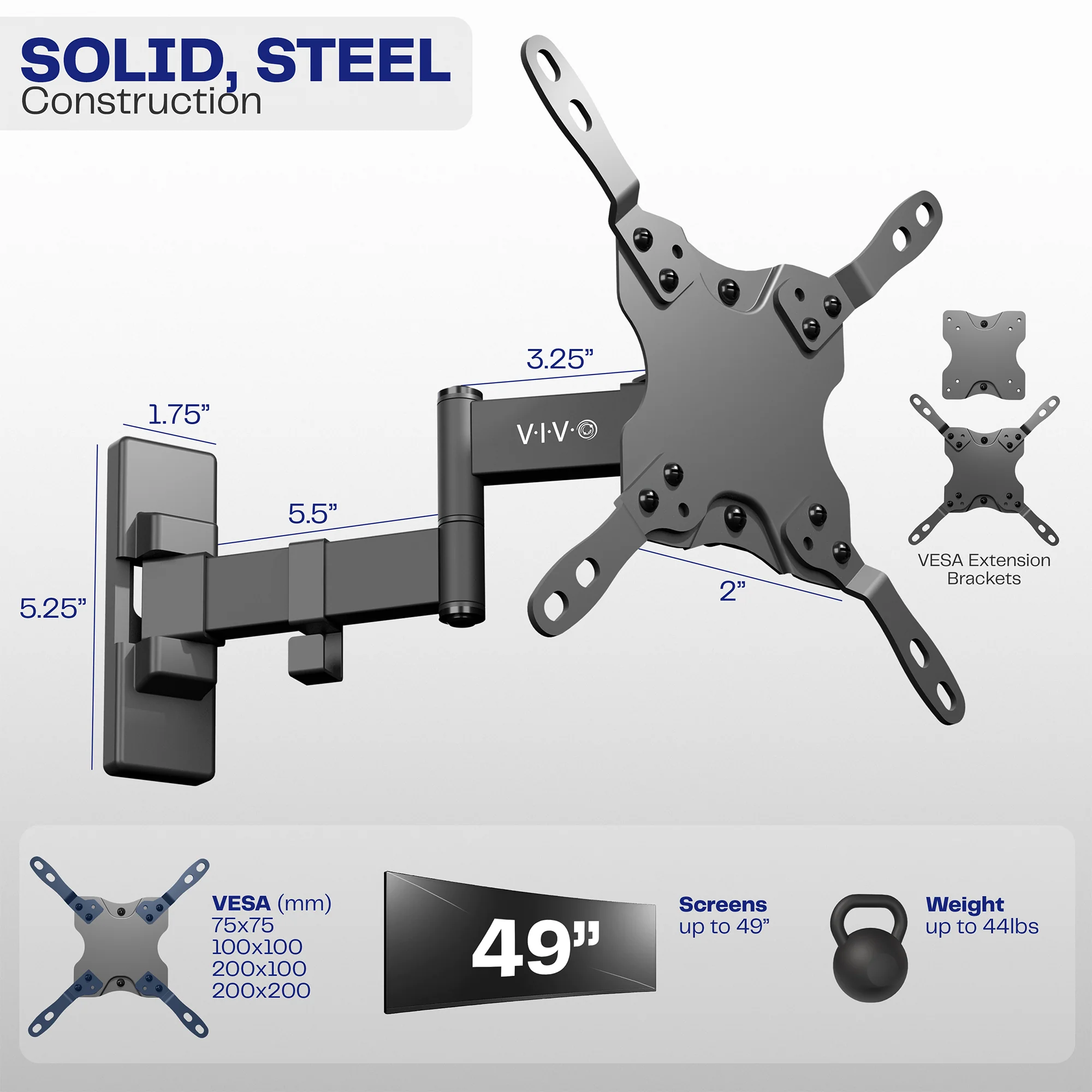 Wall Mount for Ultrawides up to 49" - Image 3