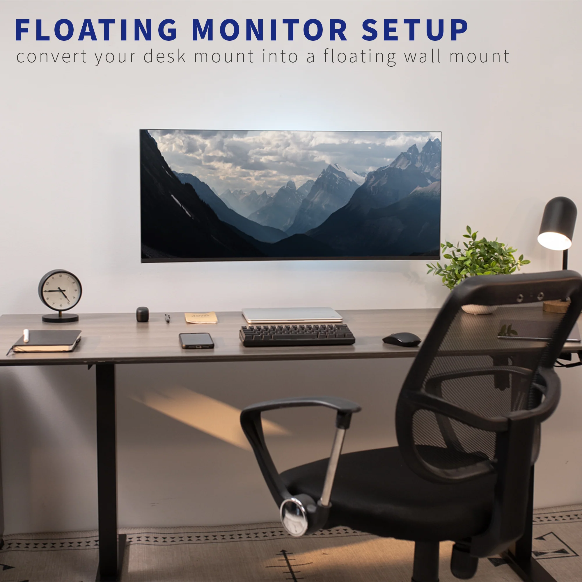 Monitor Mount to Wall Conversion Bracket - Image 5