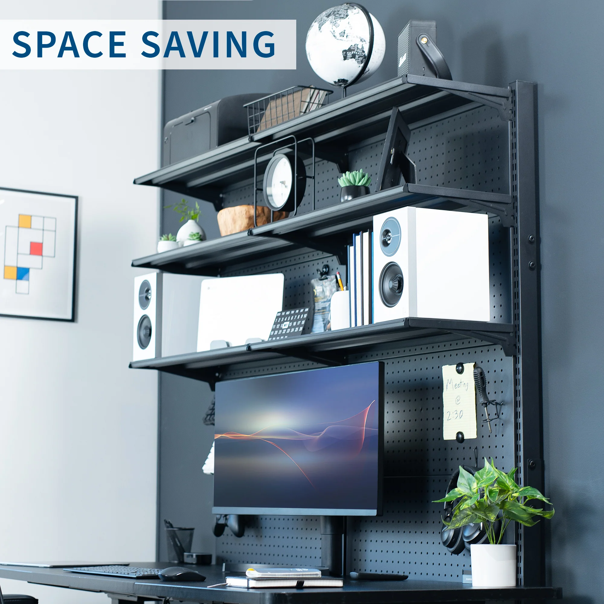 Freestanding Pegboard Organizer - Image 8