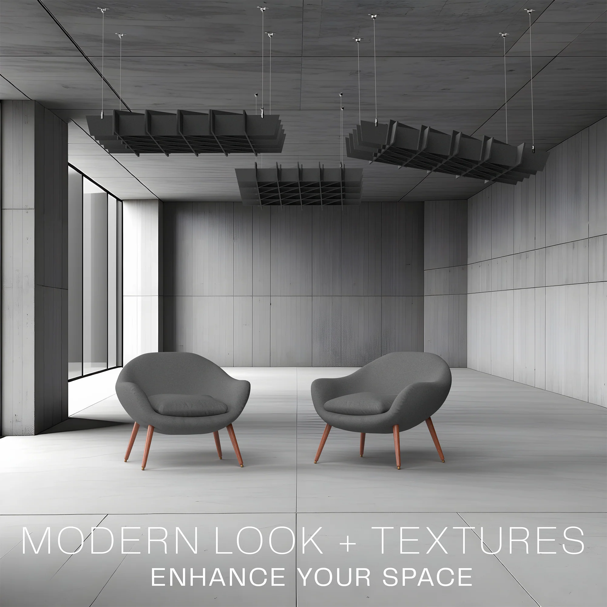 Acoustic Dual Layer Ceiling Waffle Panel - Image 7