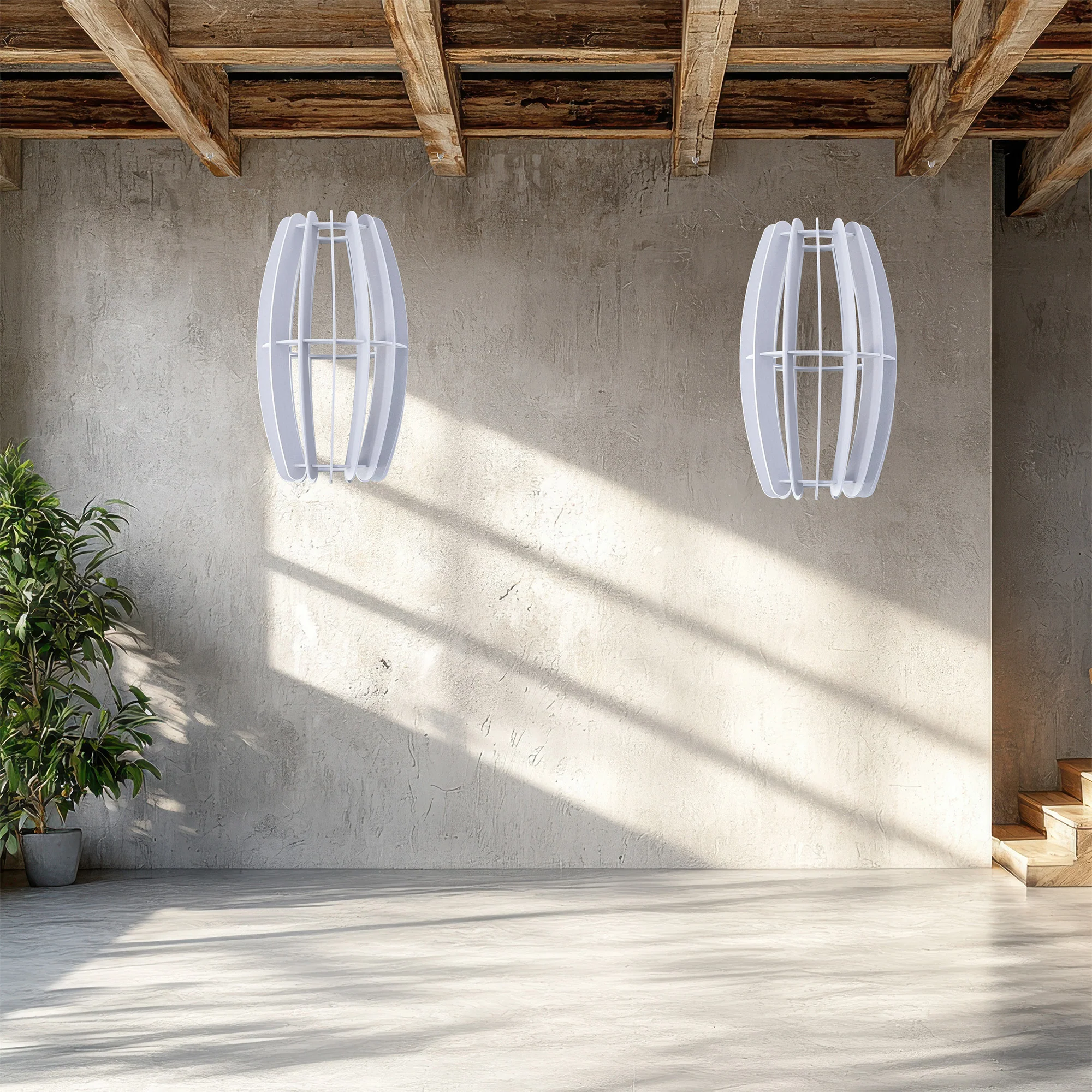 Large Acoustic Ceiling Oval Sound Absorber - Image 10