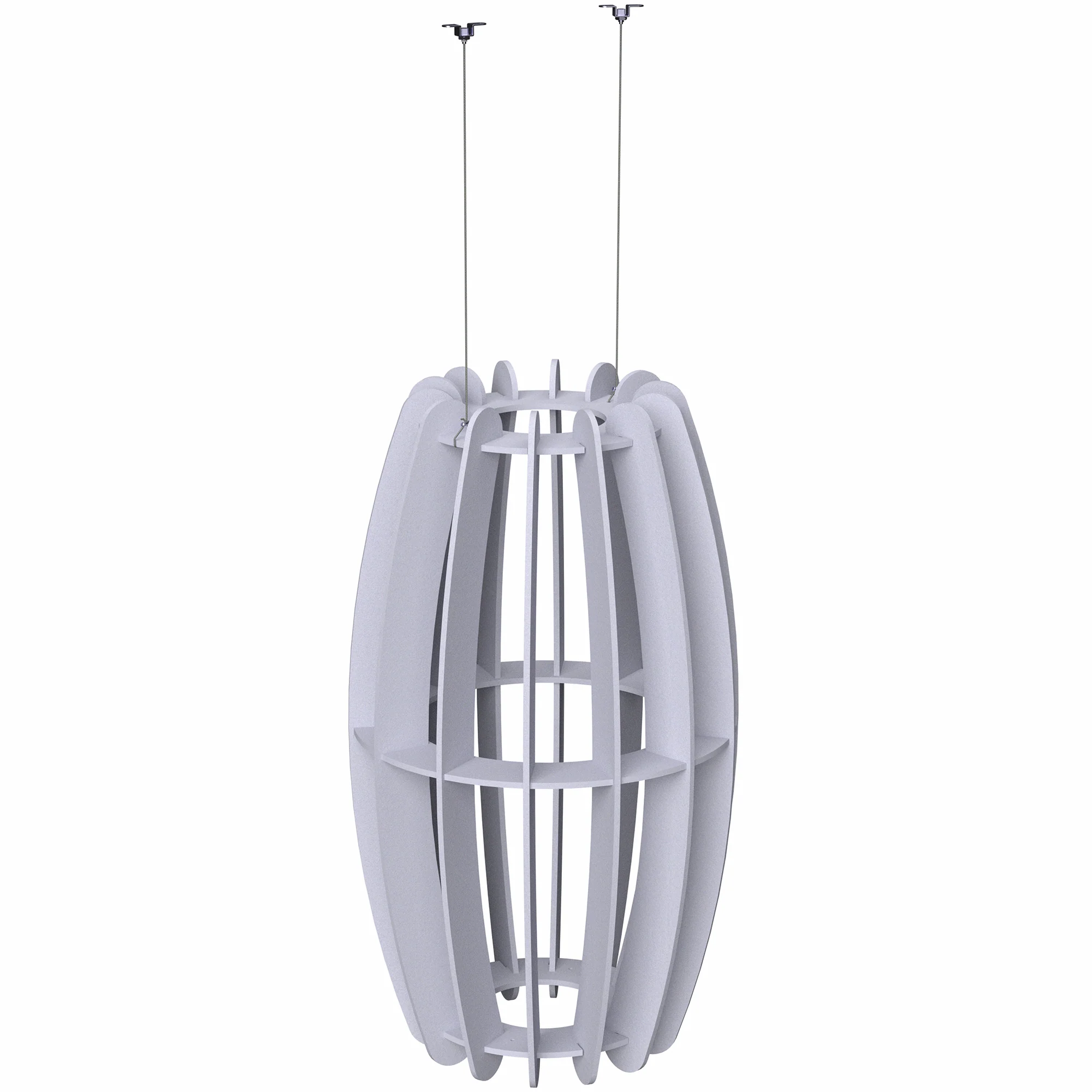 Large Acoustic Ceiling Oval Sound Absorber - Image 11