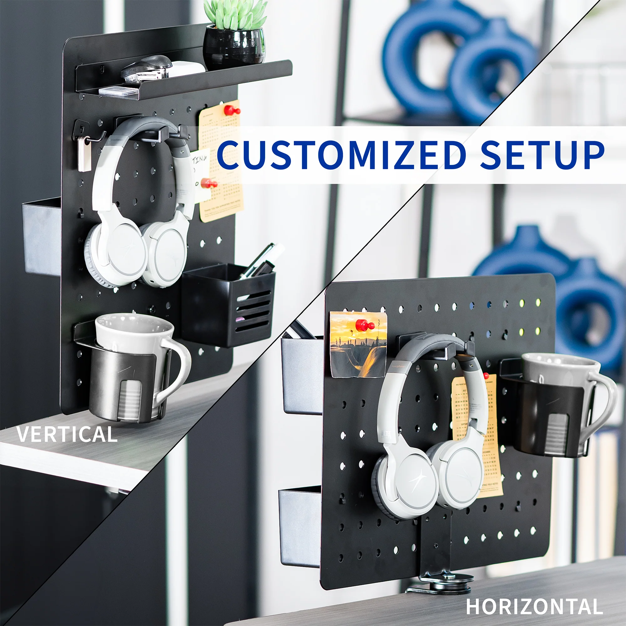 Clamp-on Rotating Pegboard - Image 8