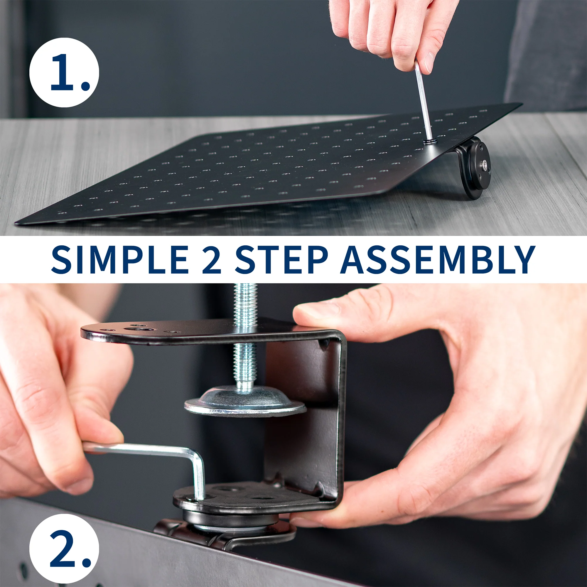 Clamp-on Rotating Pegboard - Image 9