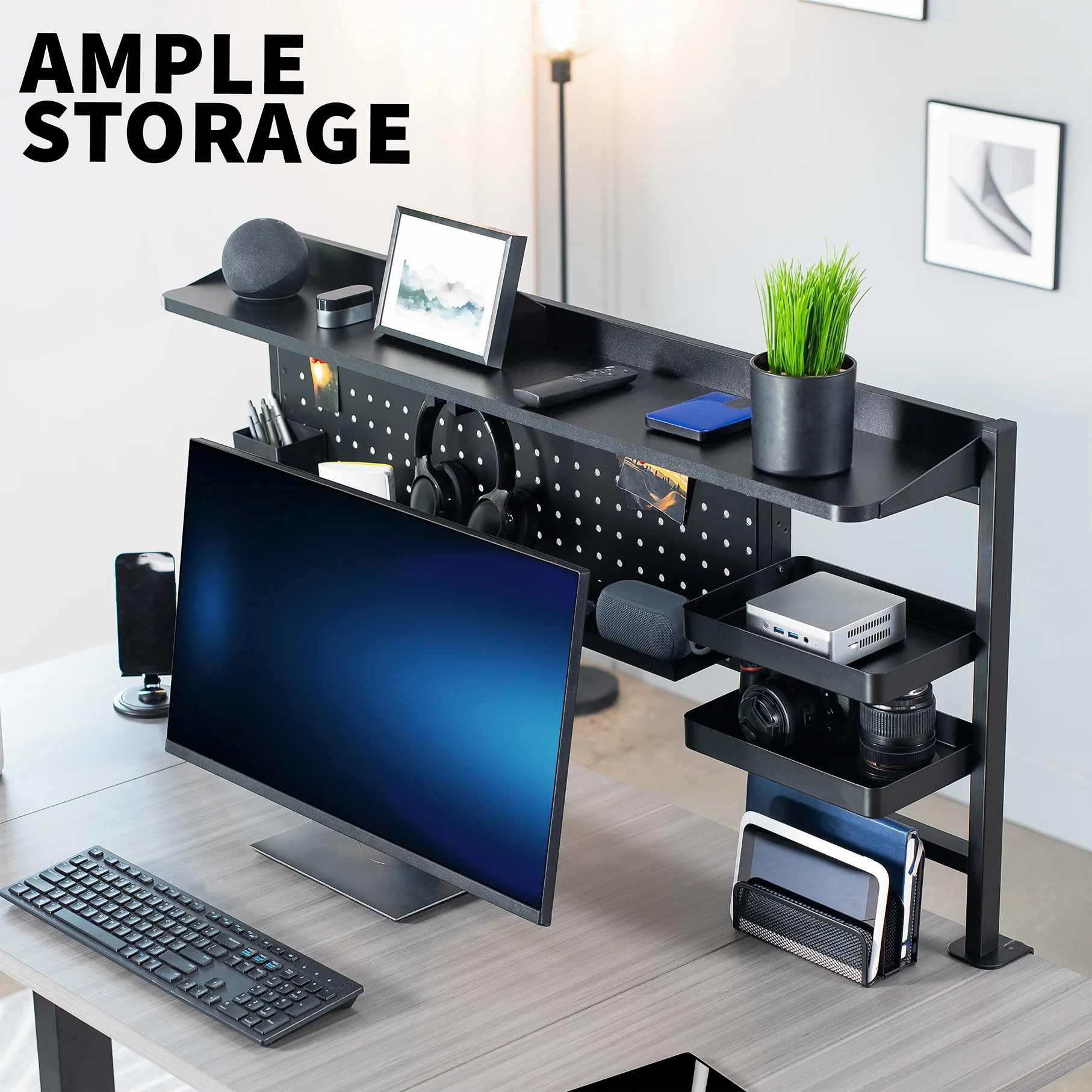 Clamp-on Multi-Purpose Pegboard Organizer - Image 5