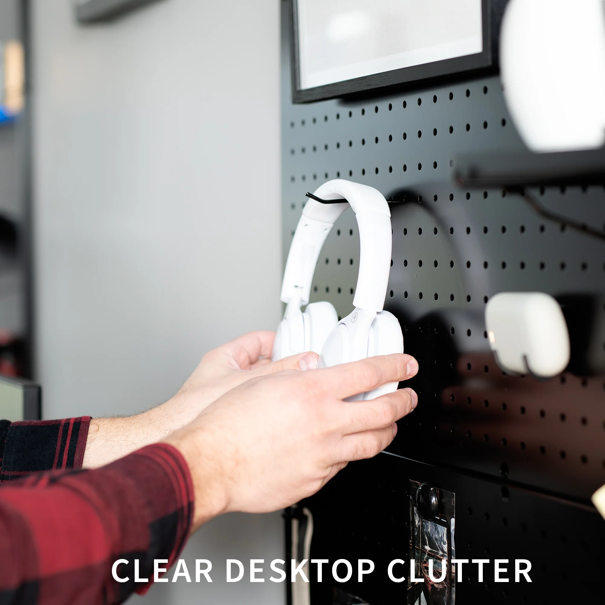 Wall Mounted Metal Pegboard - Image 6