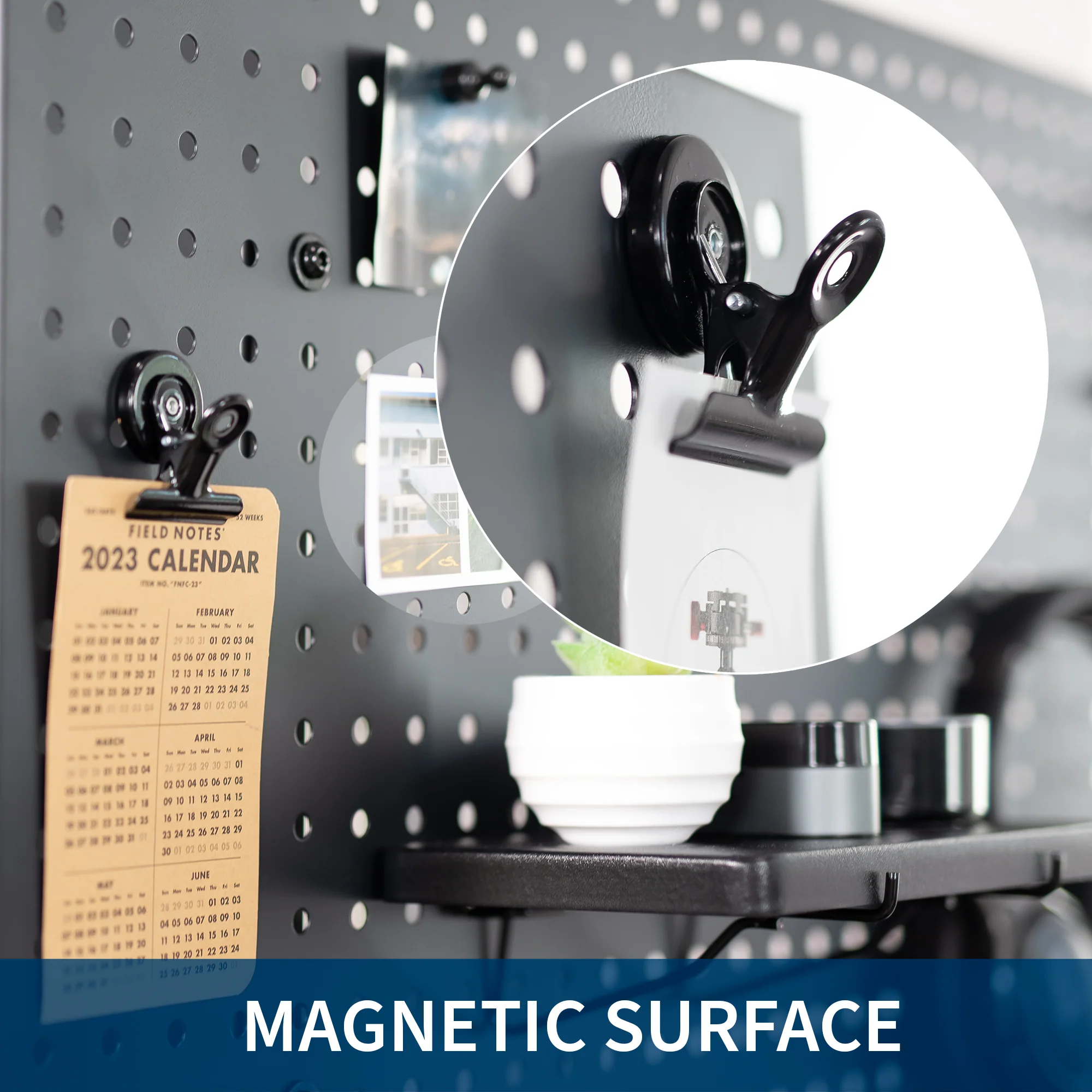 Wall Mounted Metal Pegboard - Image 7