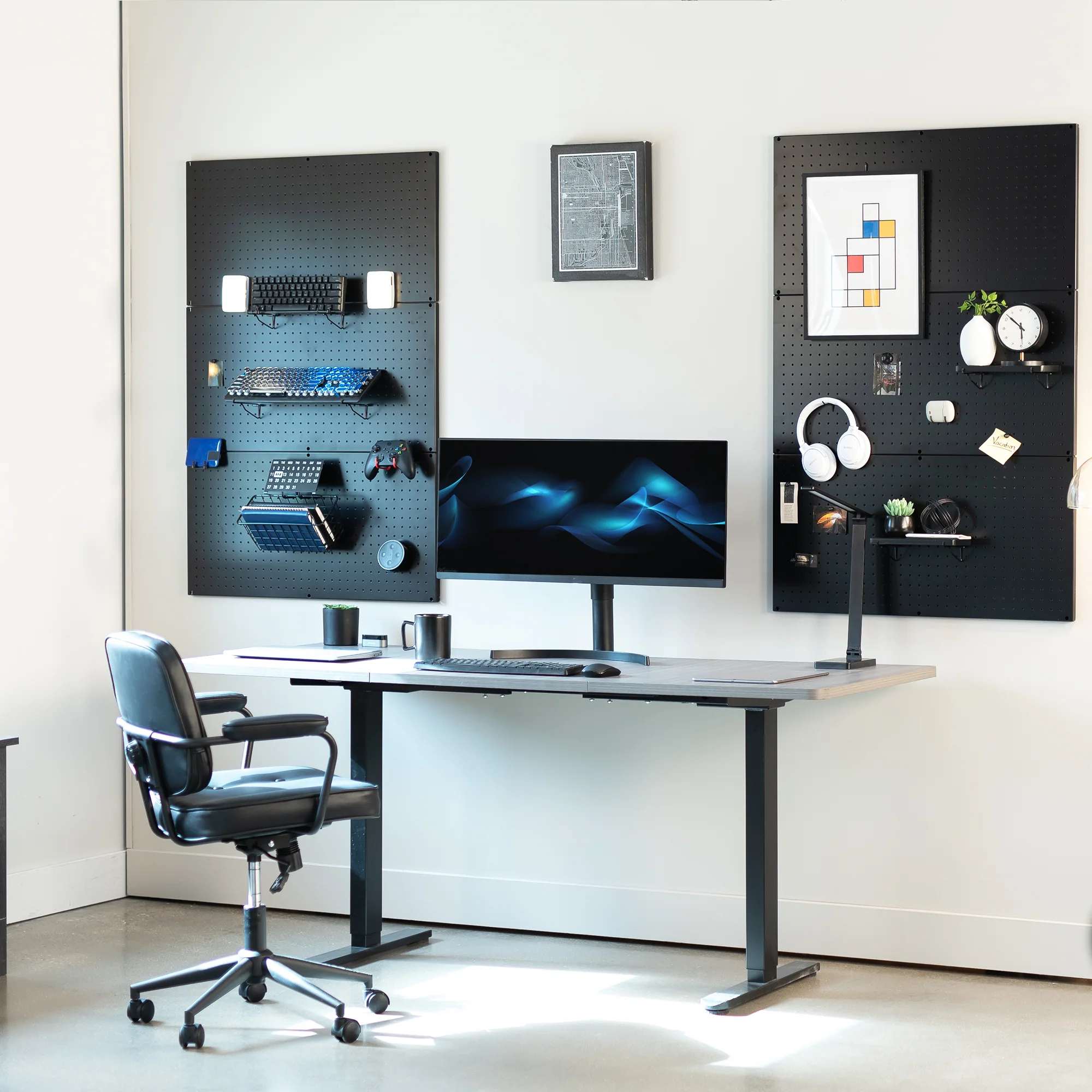 Wall Mounted Metal Pegboard - Image 9