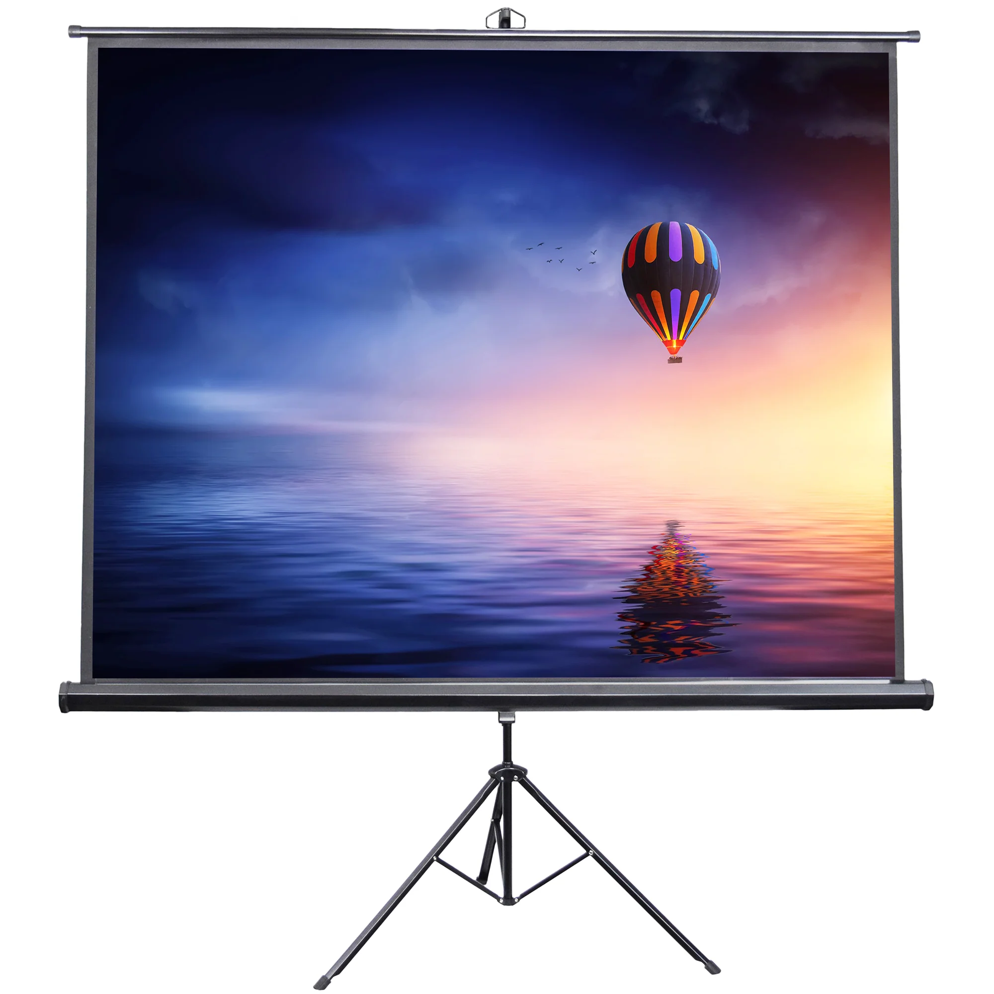 100" Portable Tripod Projector Screen 4:3 - Image 11
