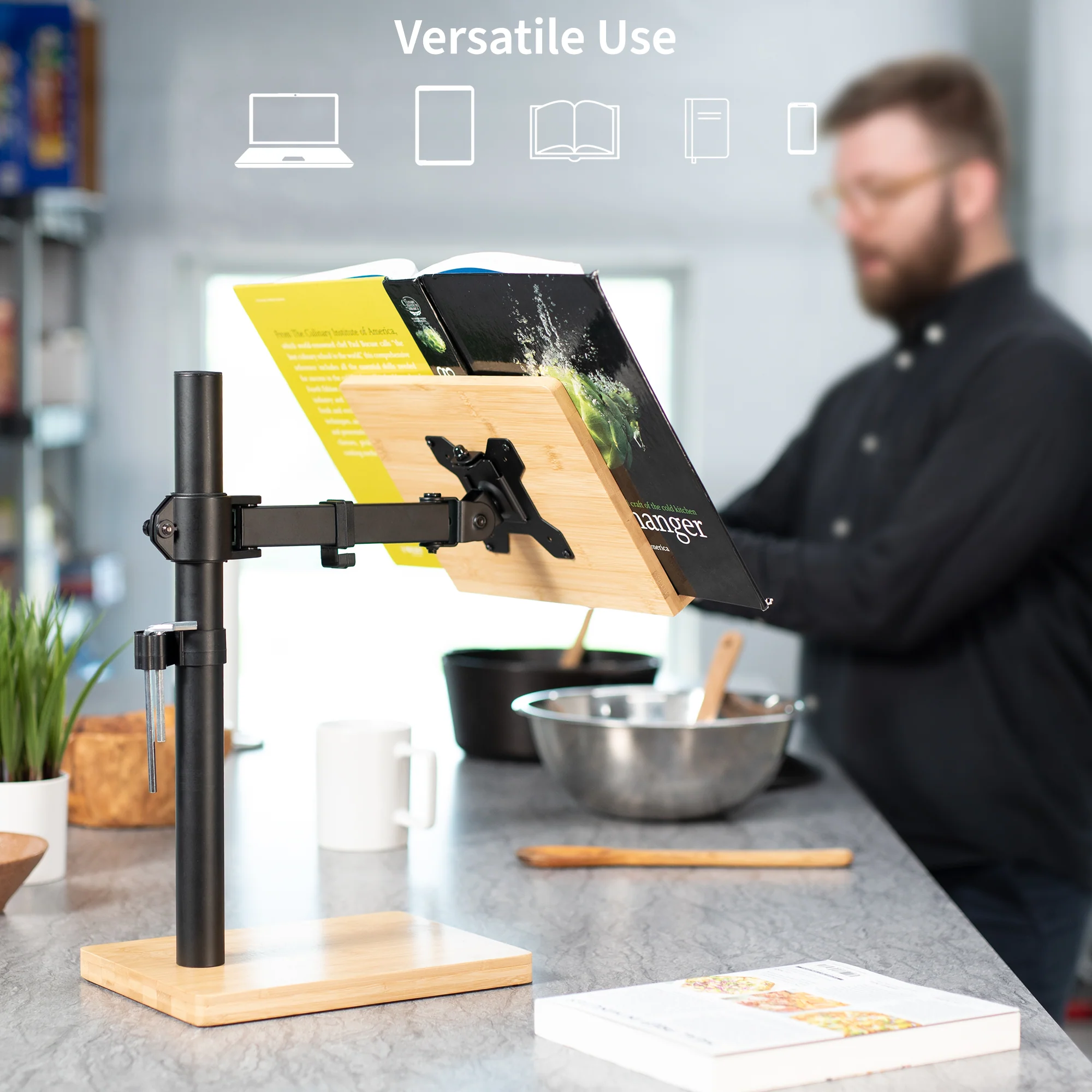 Light Wood Book Stand - Image 5