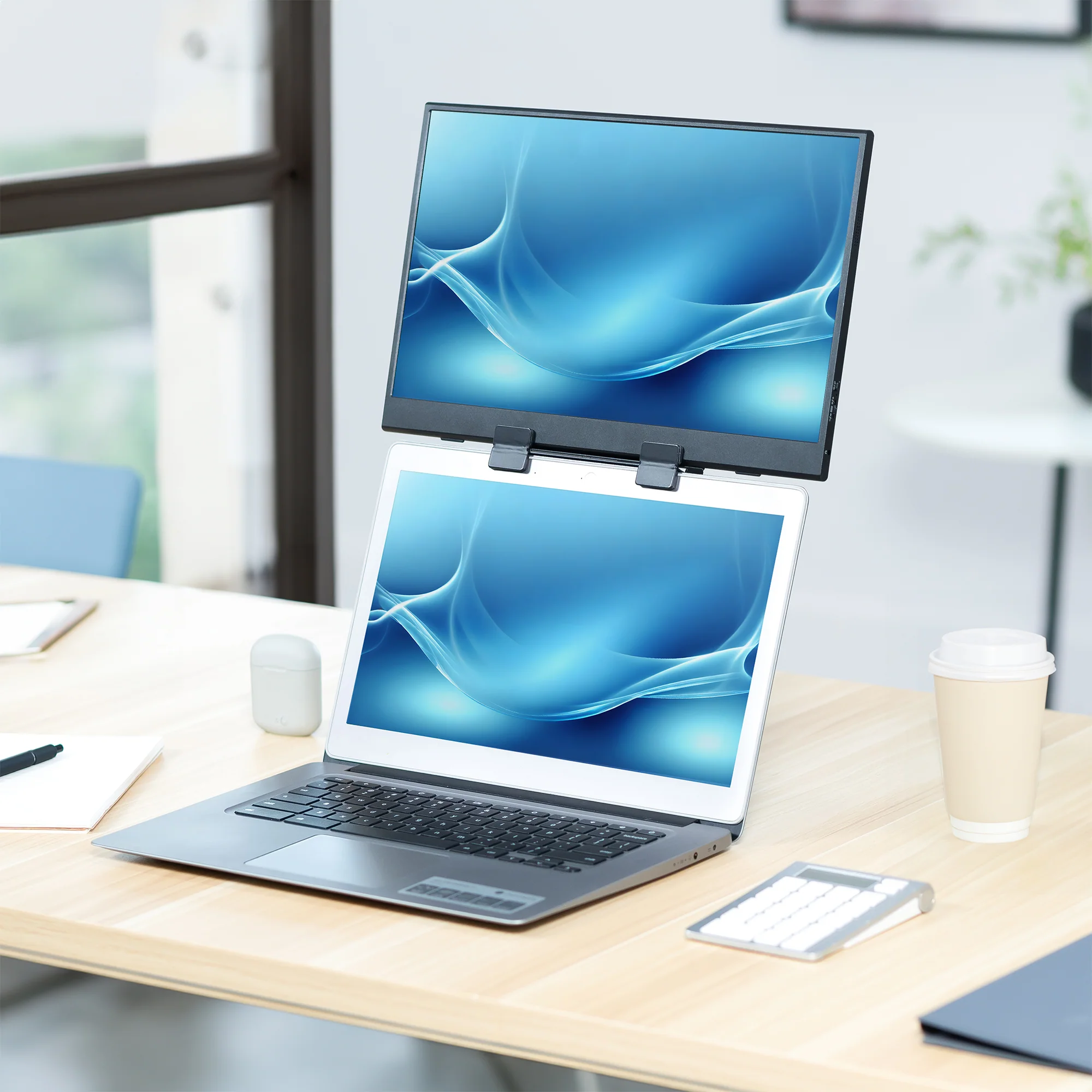 Portable Monitor Laptop Extension Holder - Image 11