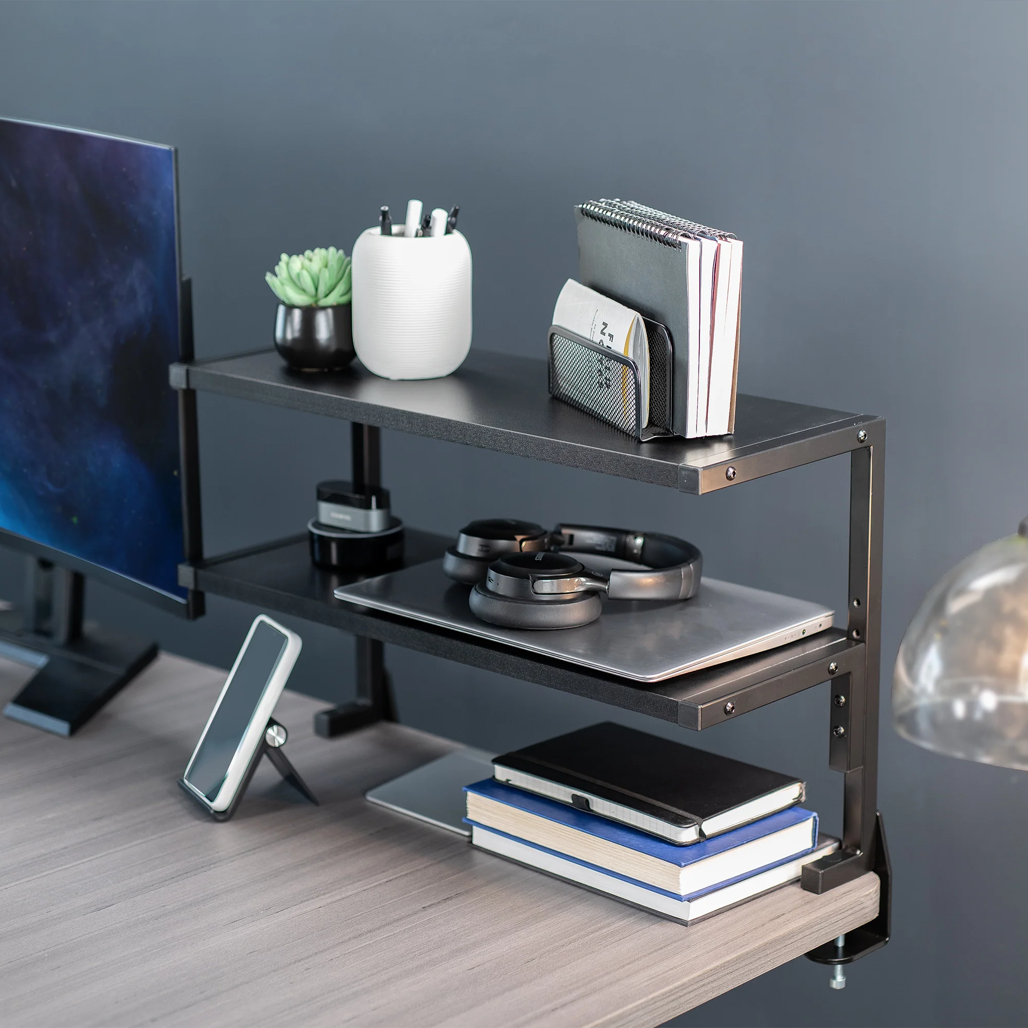 Above/Below Clamp-on Dual Shelf - Image 15