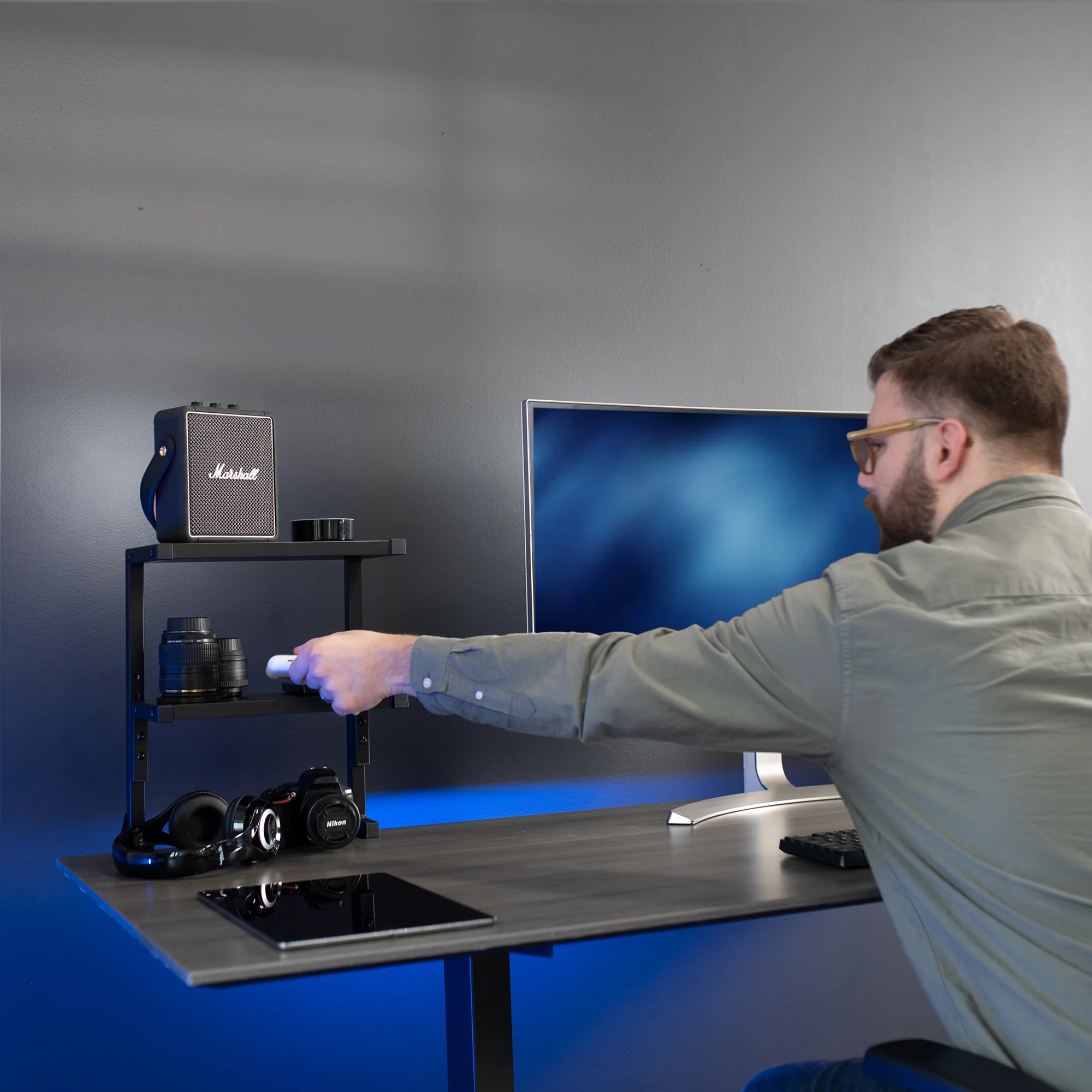 Above/Below Clamp-on Dual Shelf - Image 8