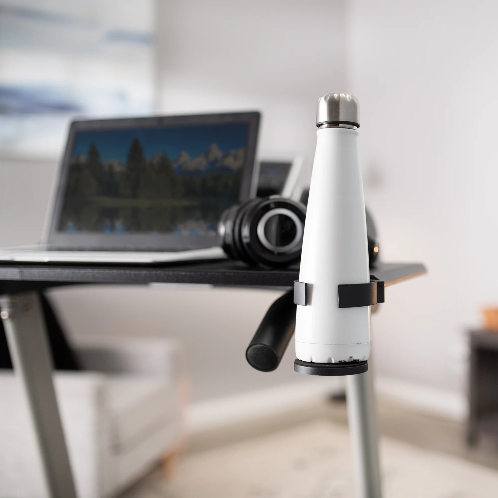 31" Laptop Tray Treadmill Attachment with Cup Holder & Phone Slot - Image 6