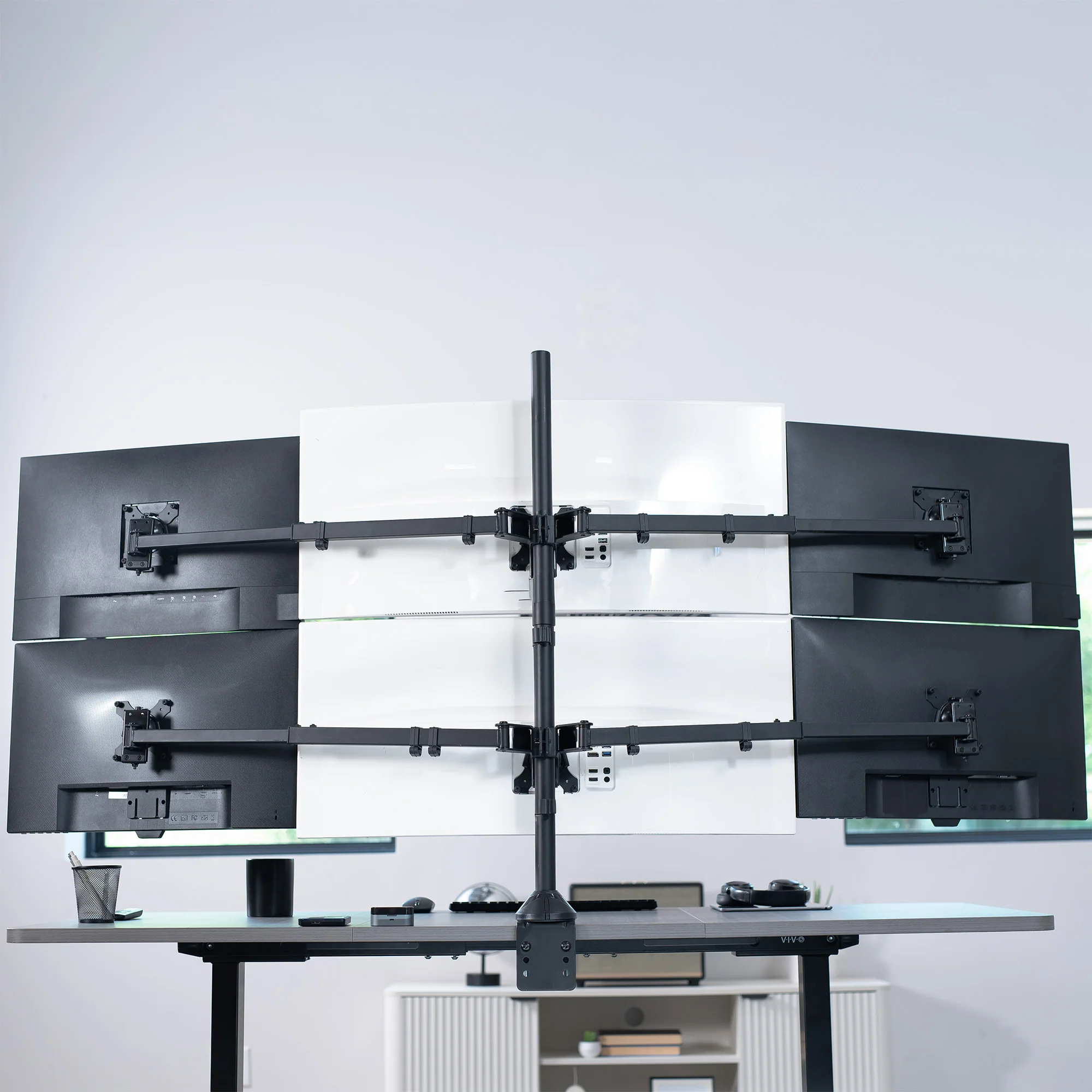 Telescoping Hex Monitor Desk Mount - Image 10