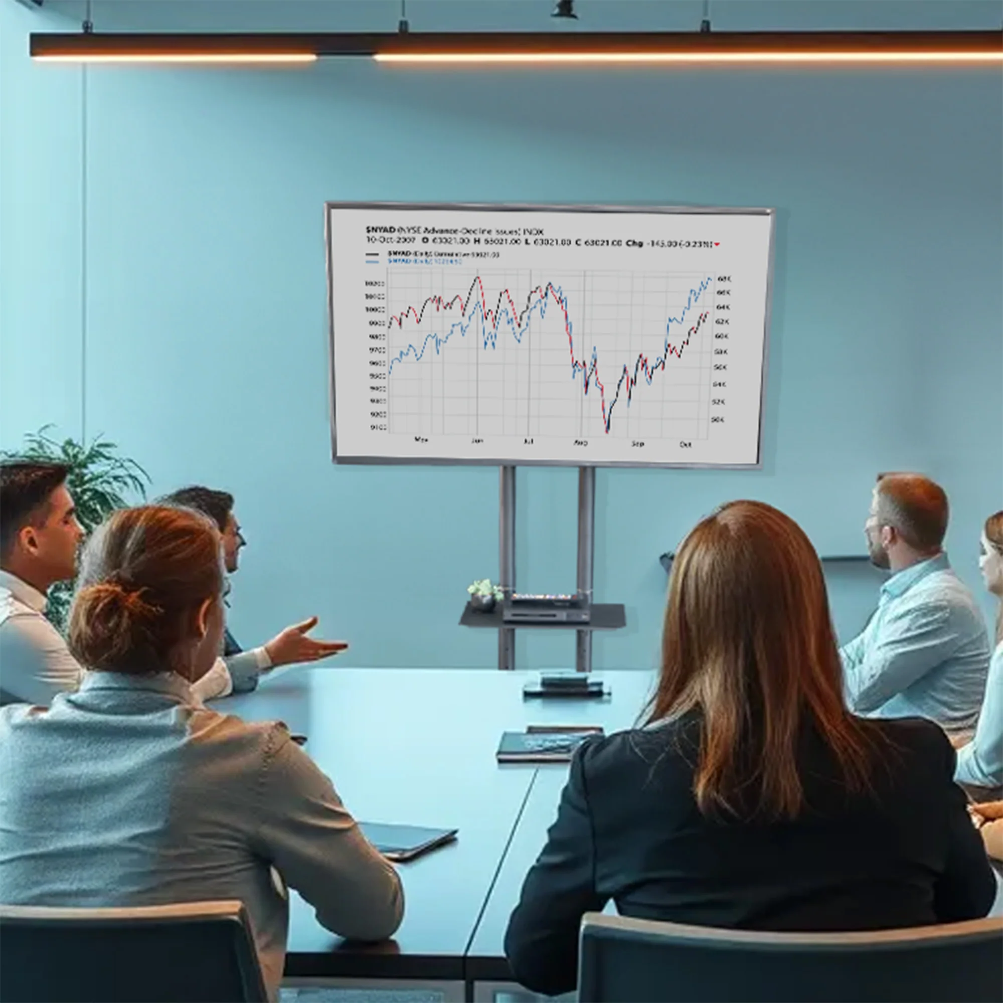 Mobile TV Cart for 32" to 83" Screens - Image 10