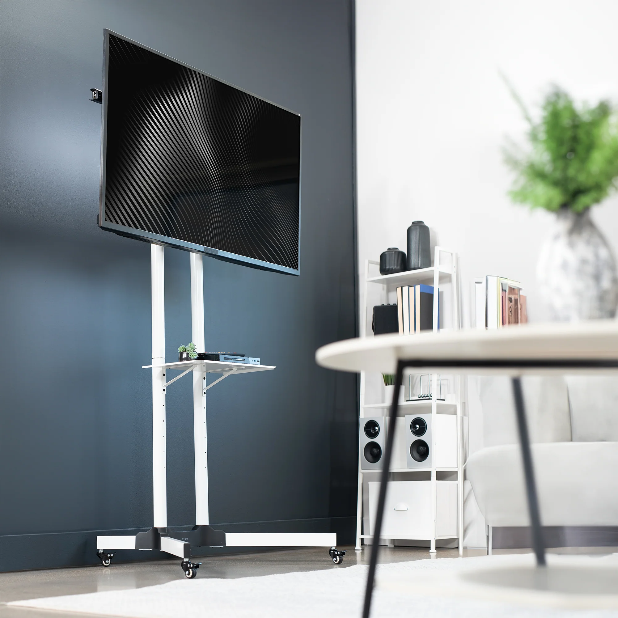 Mobile TV Cart for 32" to 83" Screens - Image 12