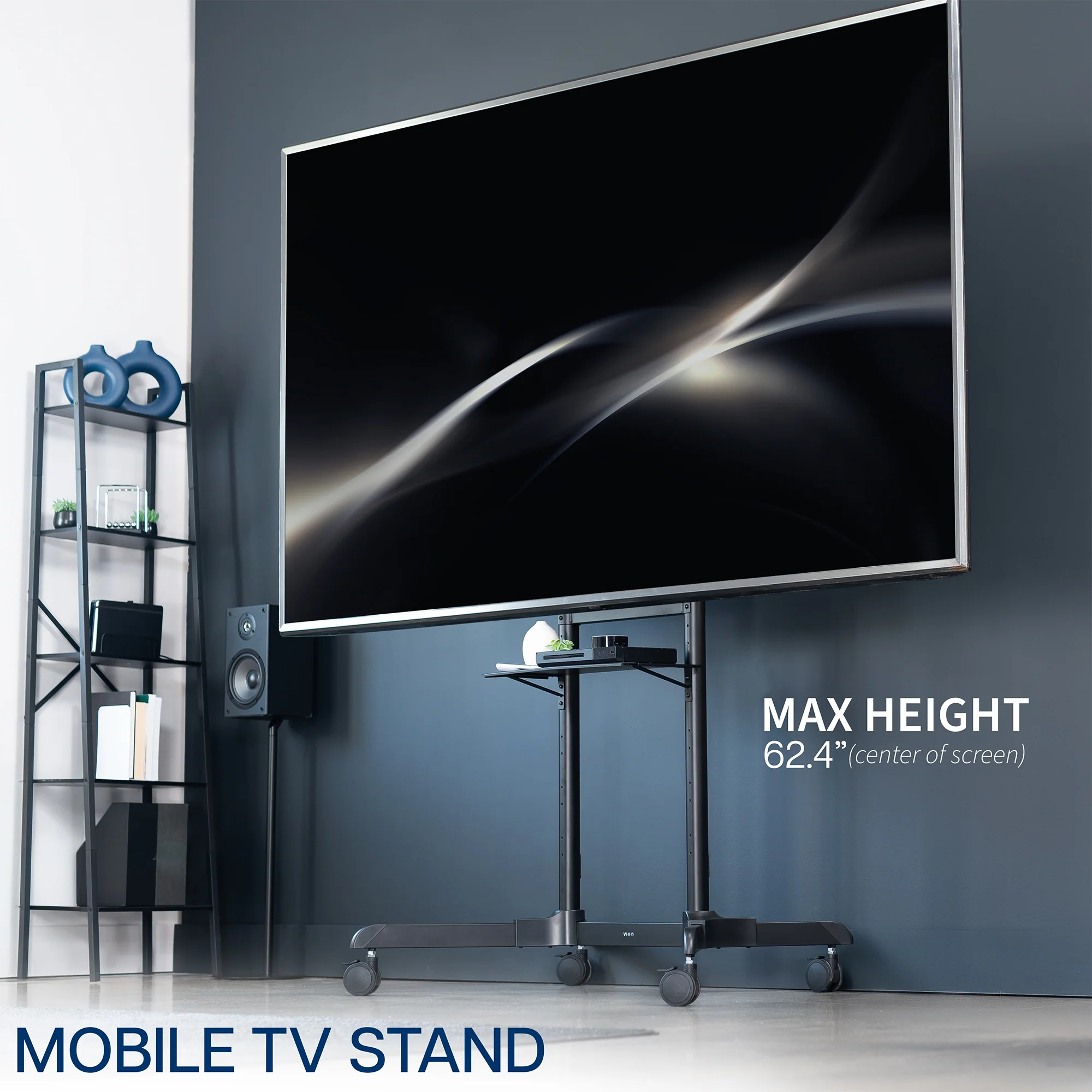 Mobile Large TV Cart for 55” to 100” Screens - Image 4