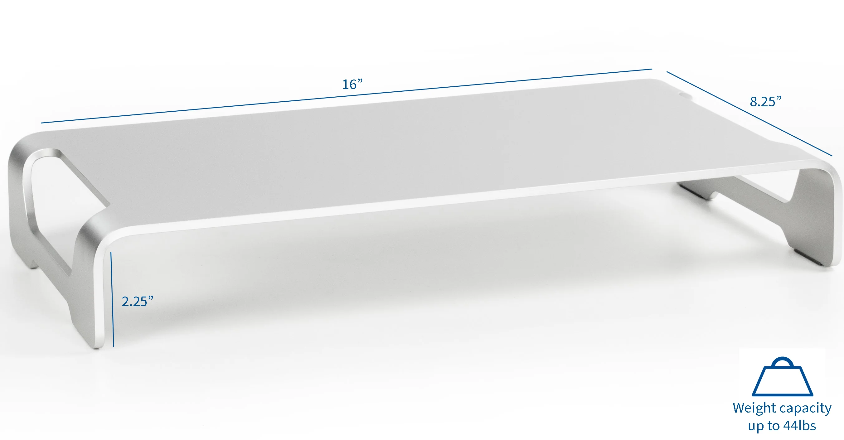 16" Aluminum Monitor Riser - Image 3