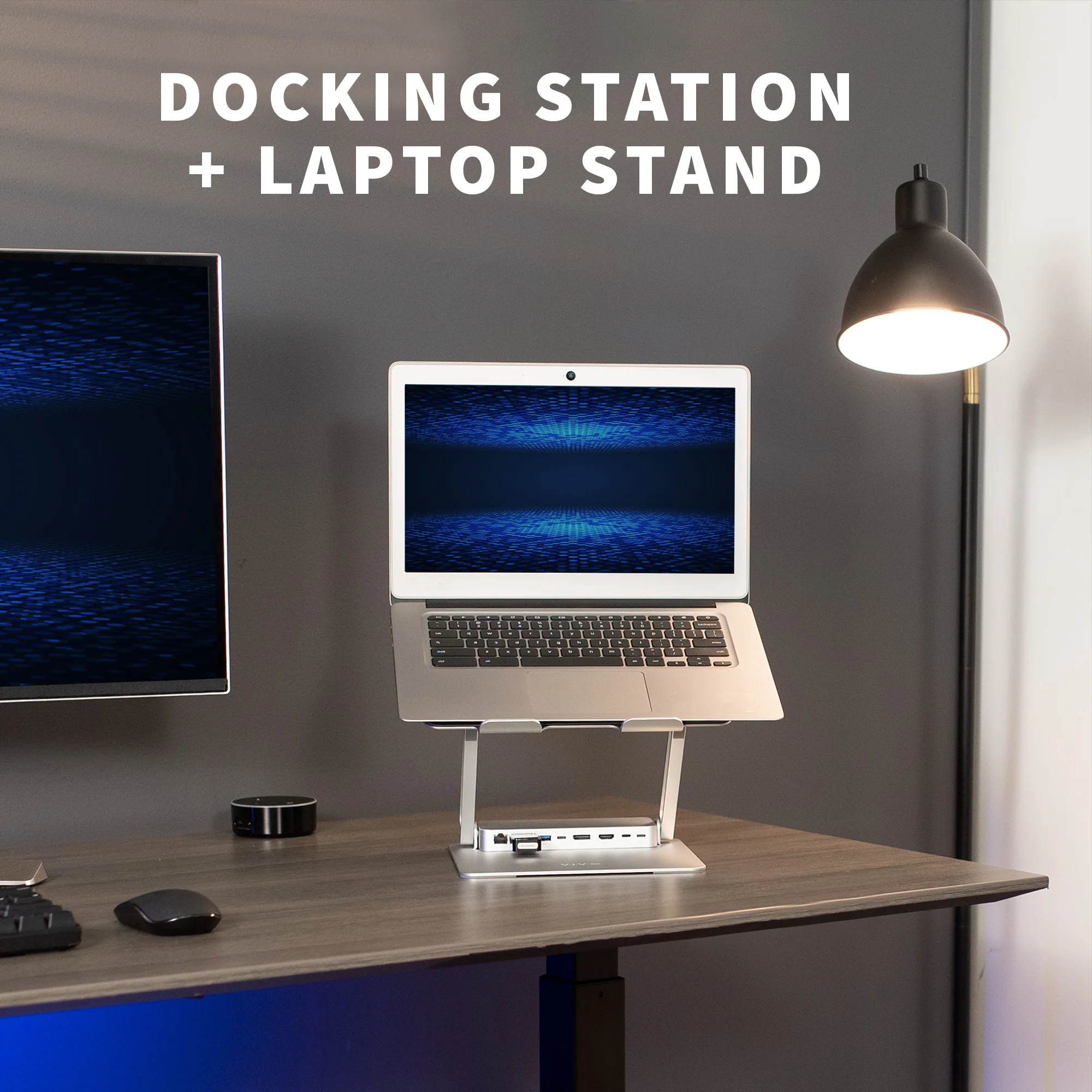 Aluminum Laptop Riser Docking Station - Image 4