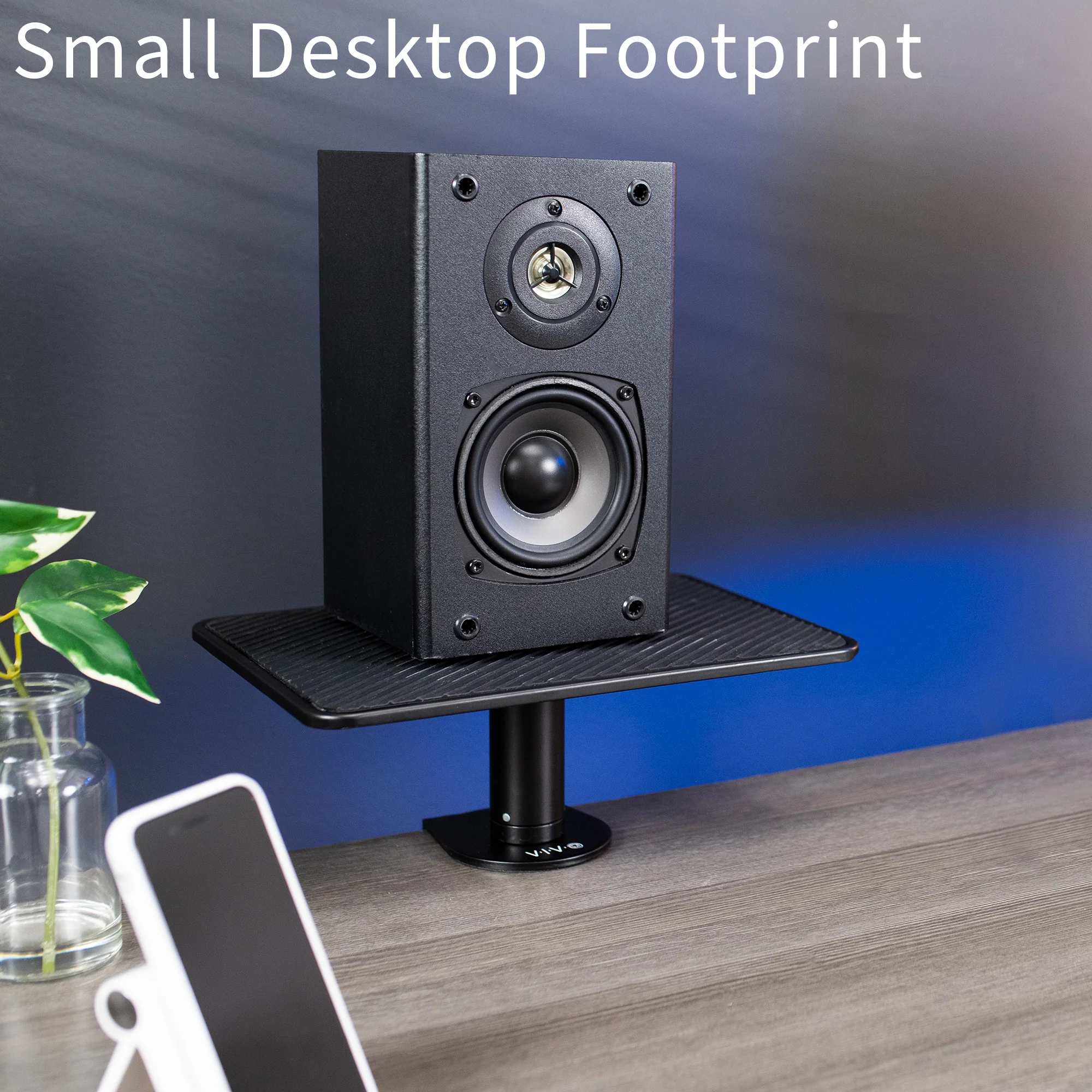 12" Clamp-on Aluminum Monitor Riser - Image 7