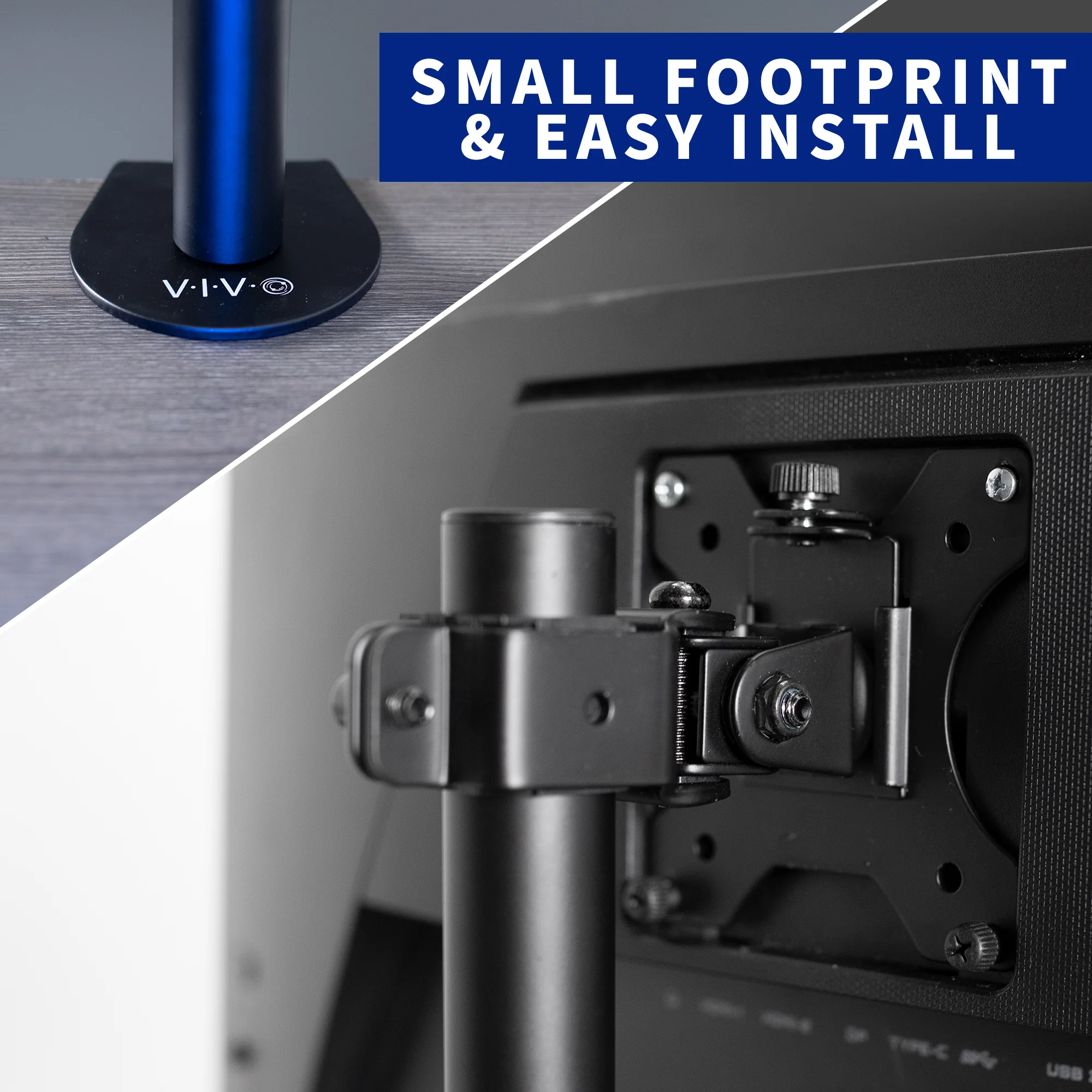 Single Monitor Desk Mount - Up to 38" Screens - Image 7