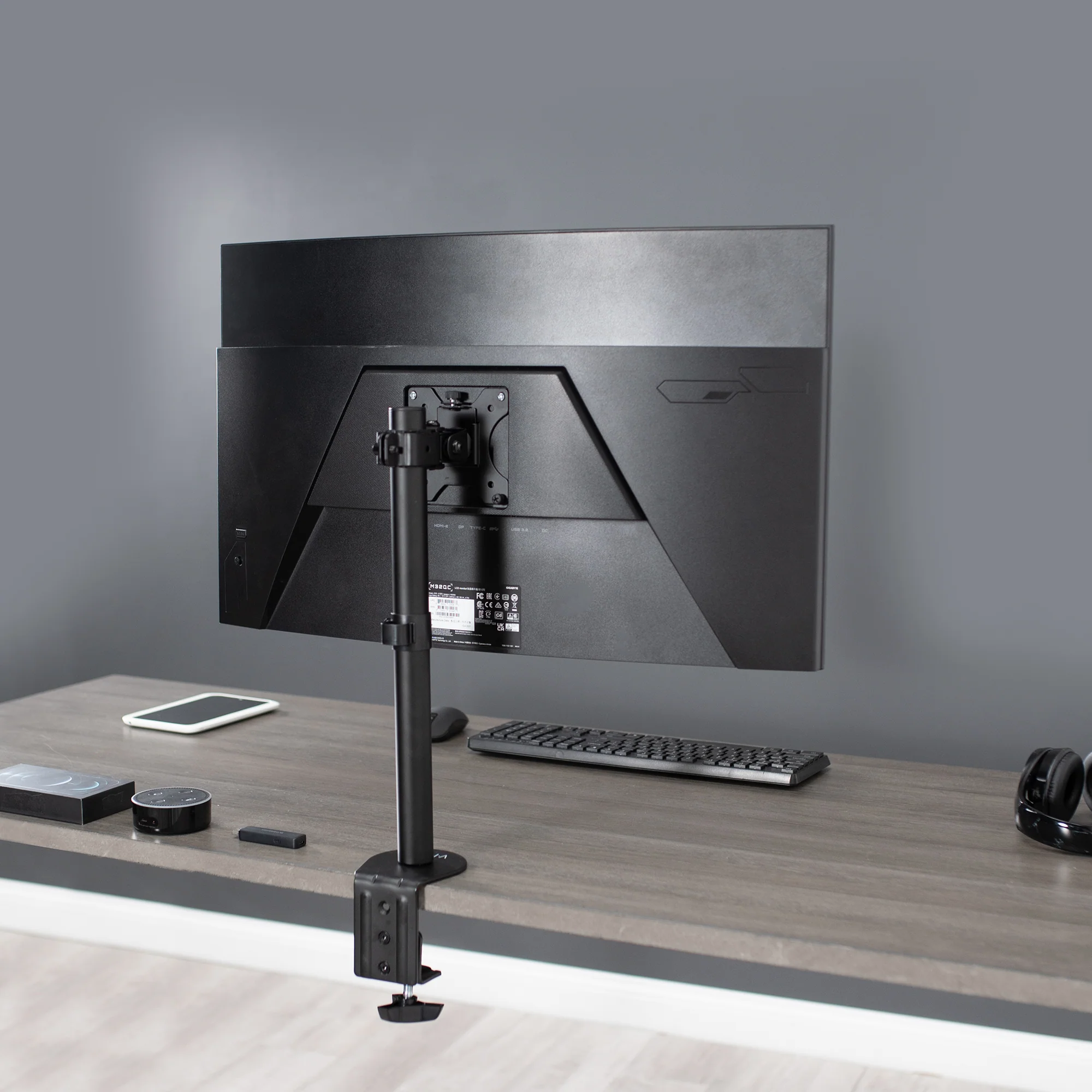 Single Monitor Desk Mount - Up to 38" Screens - Image 9