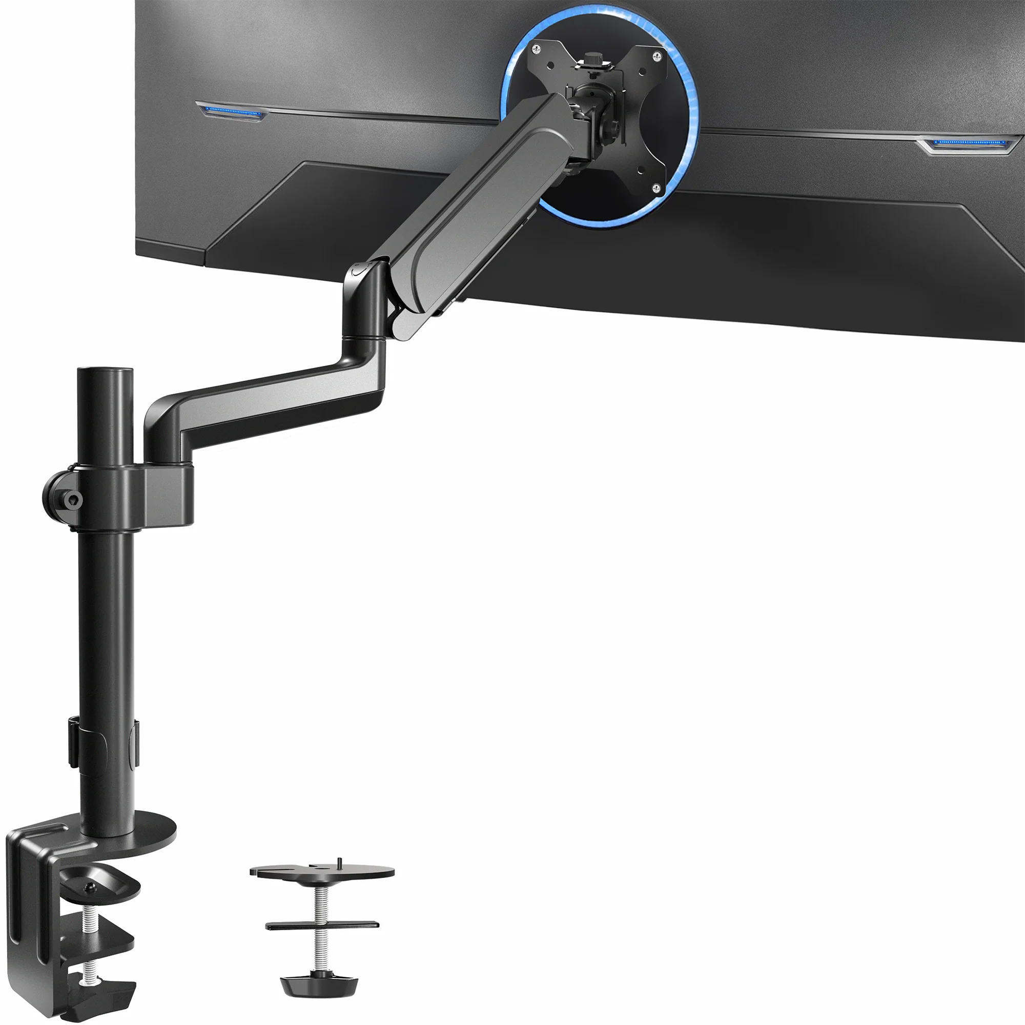Mechanical Arm Single 17” to 32” Monitor Desk Mount - Image 10