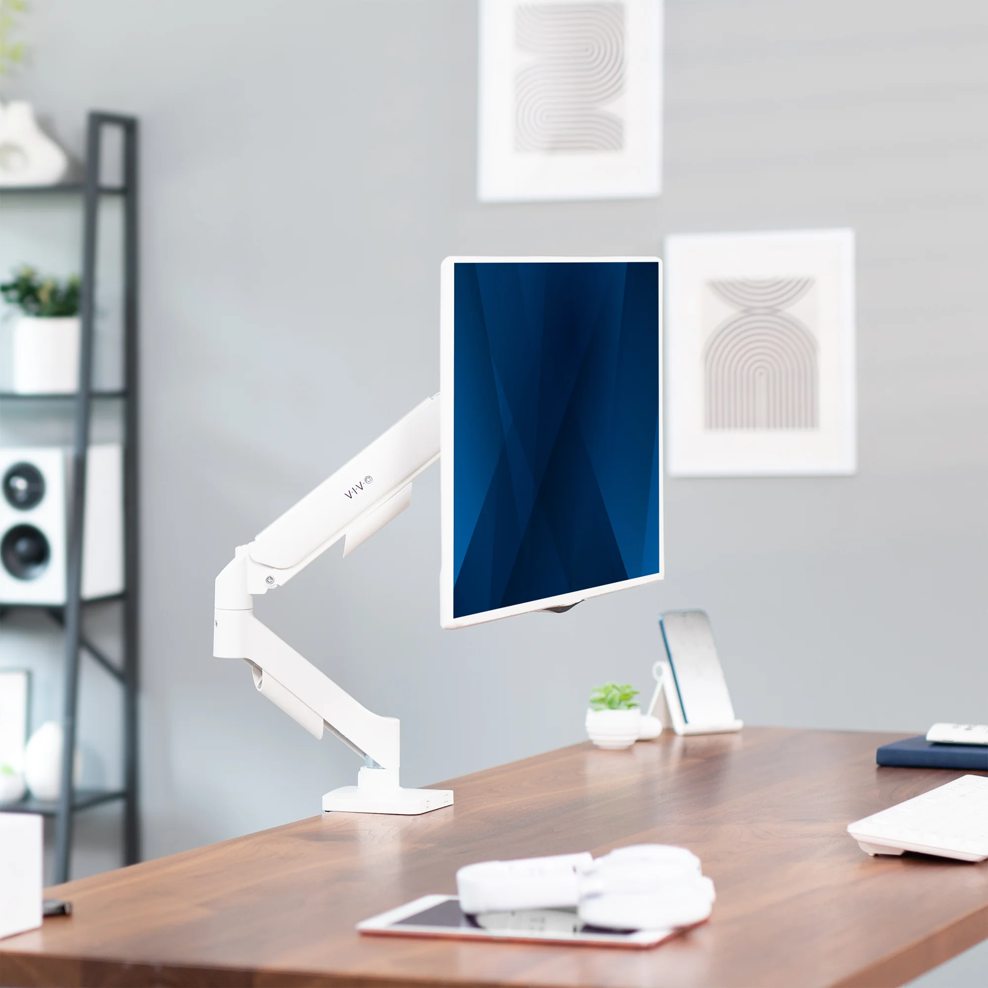 Mechanical Arm Single 17" to 32" Monitor Desk Mount - Image 11