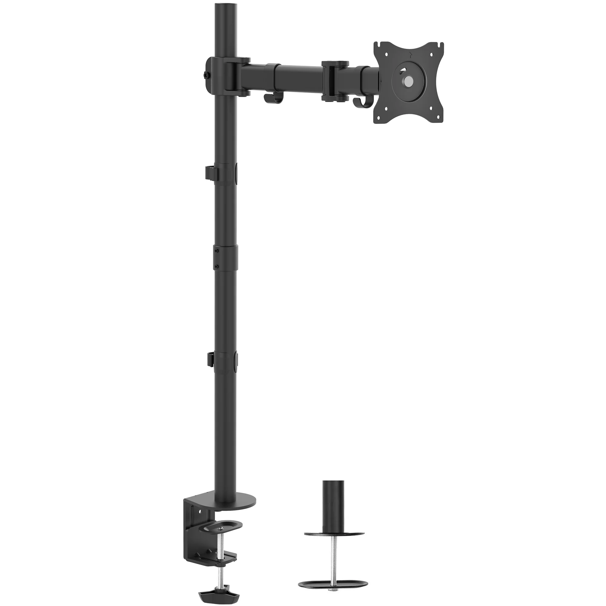 Single Monitor Extra Tall Desk Mount - Up to 38" Screens - Image 12