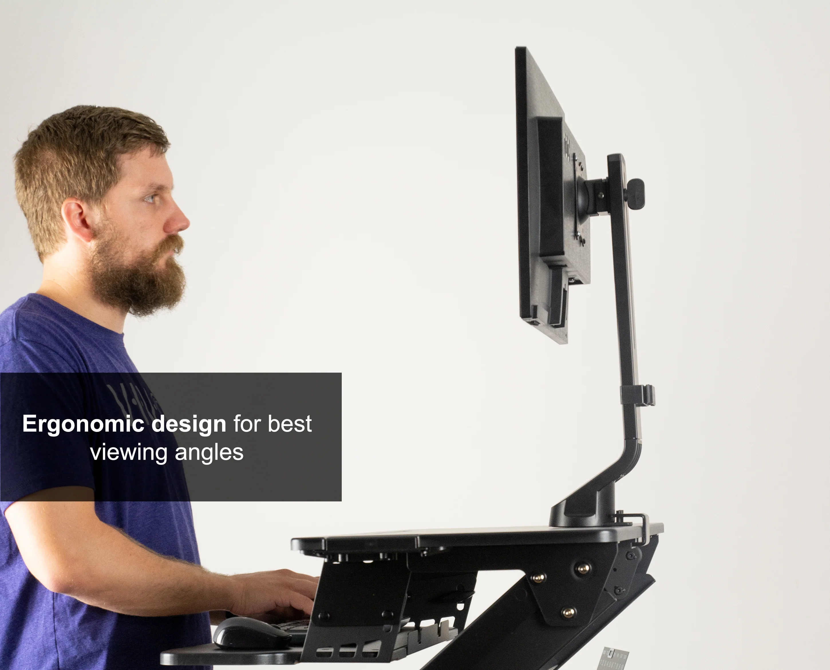 Single 17" to 32" Monitor Desk Mount - Image 5